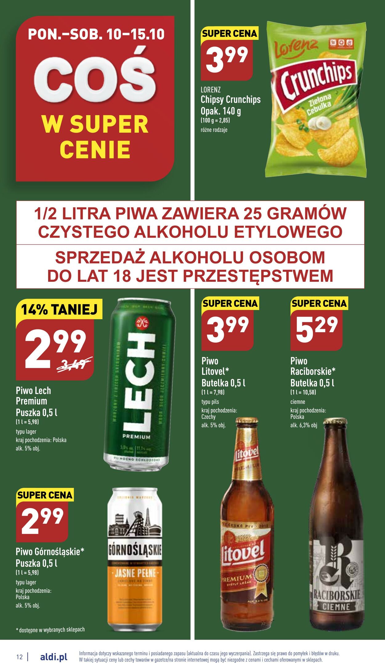 Gazetka Aldi 10.10.2022 - 15.10.2022