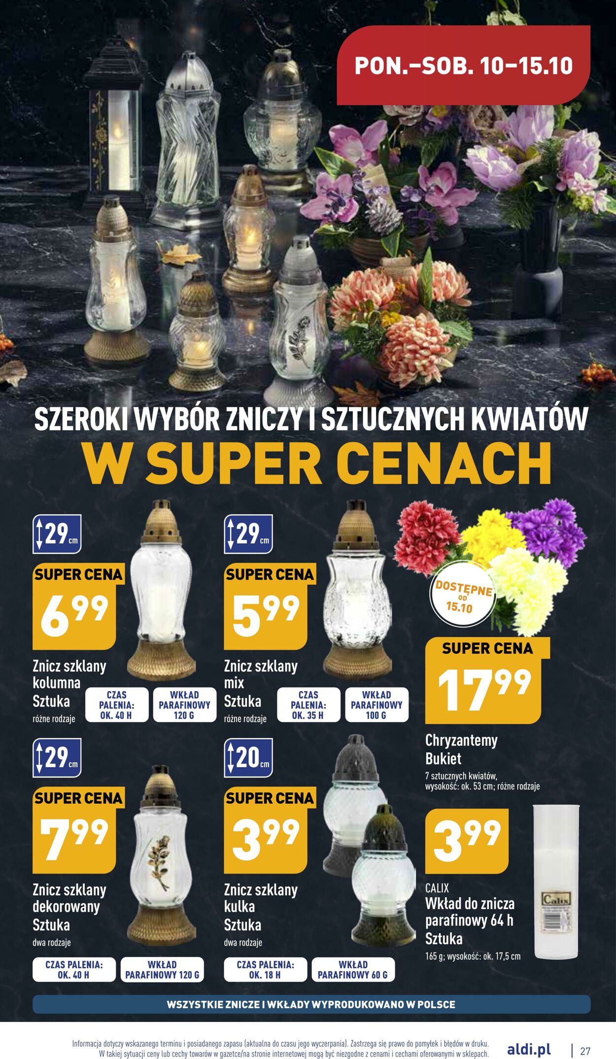 Gazetka Aldi 10.10.2022 - 15.10.2022