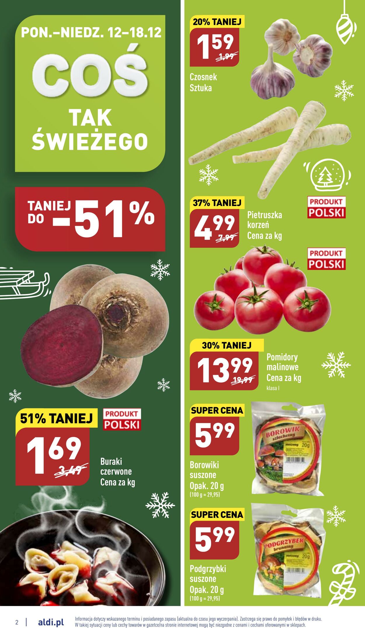 Gazetka Aldi 12.12.2022 - 18.12.2022