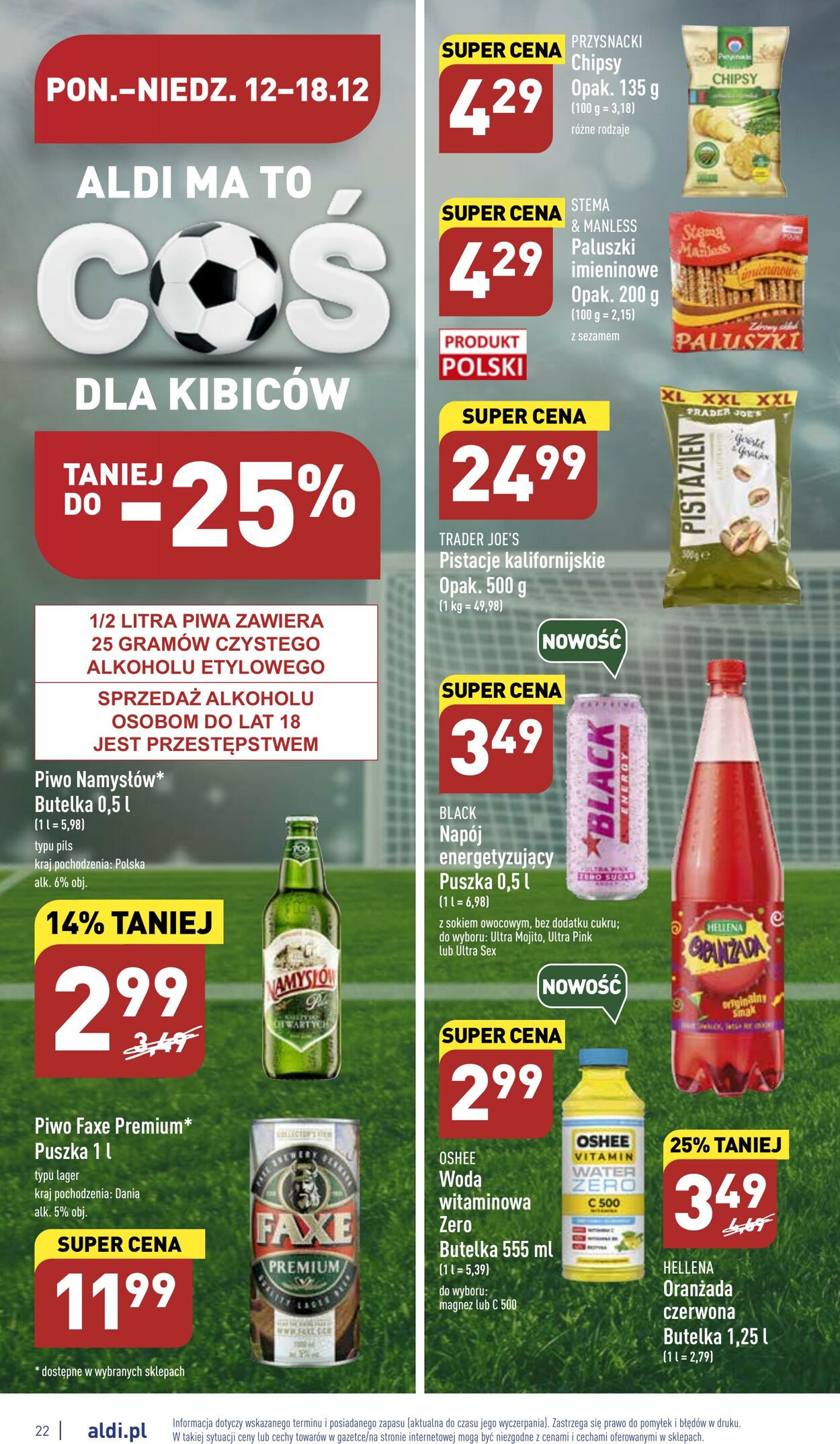 Gazetka Aldi 12.12.2022 - 18.12.2022