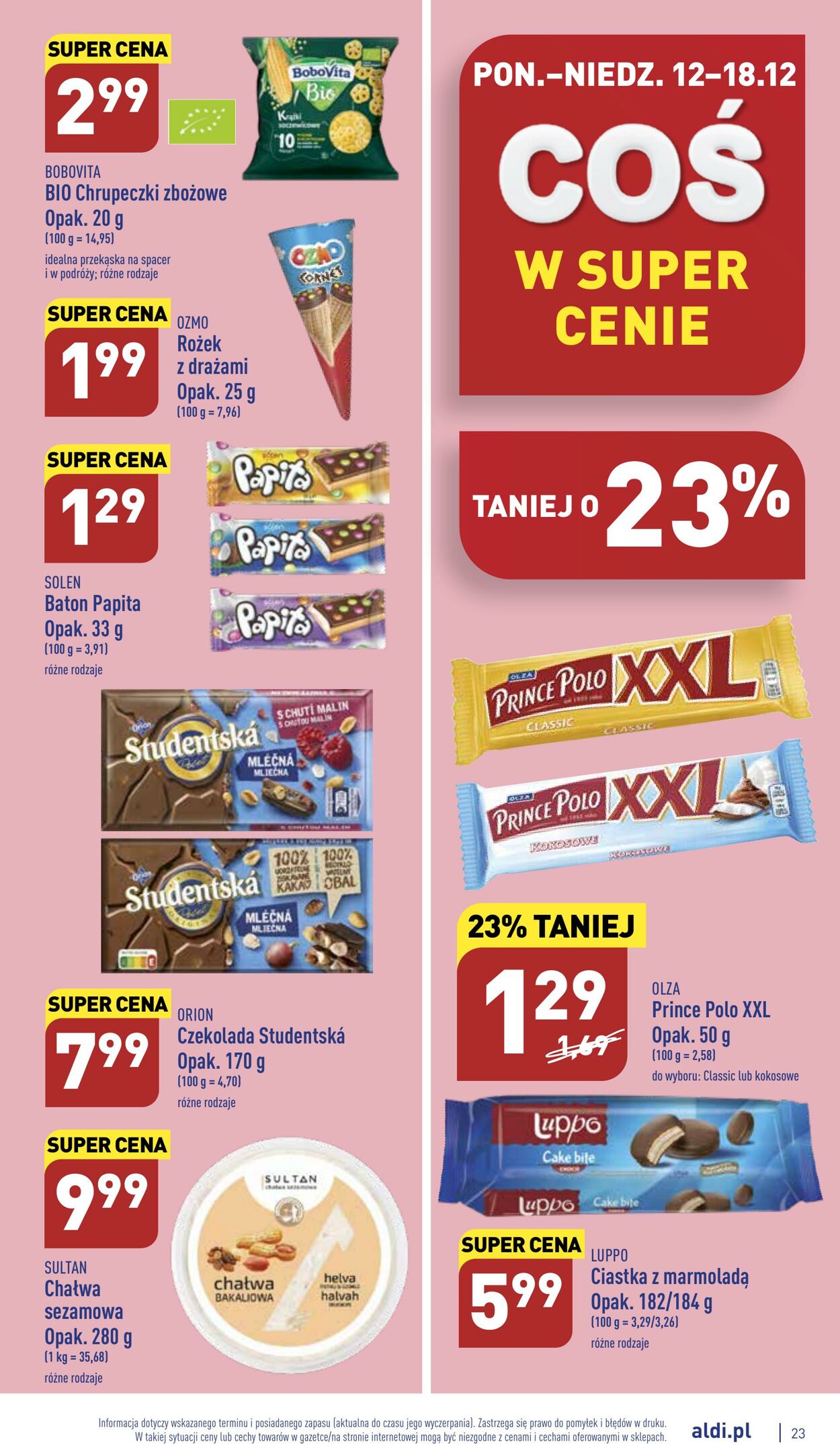 Gazetka Aldi 12.12.2022 - 18.12.2022