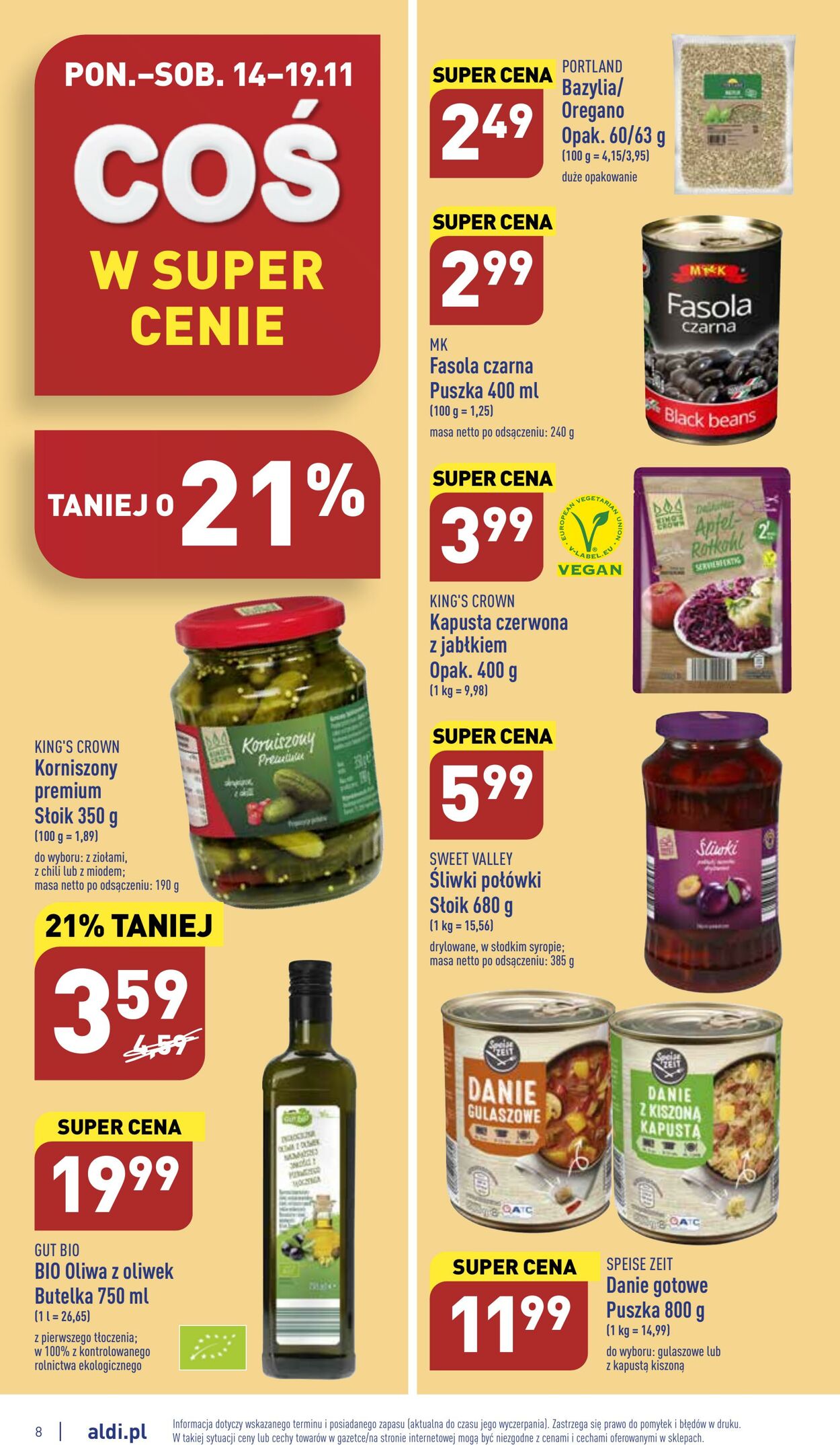 Gazetka Aldi 14.11.2022 - 19.11.2022