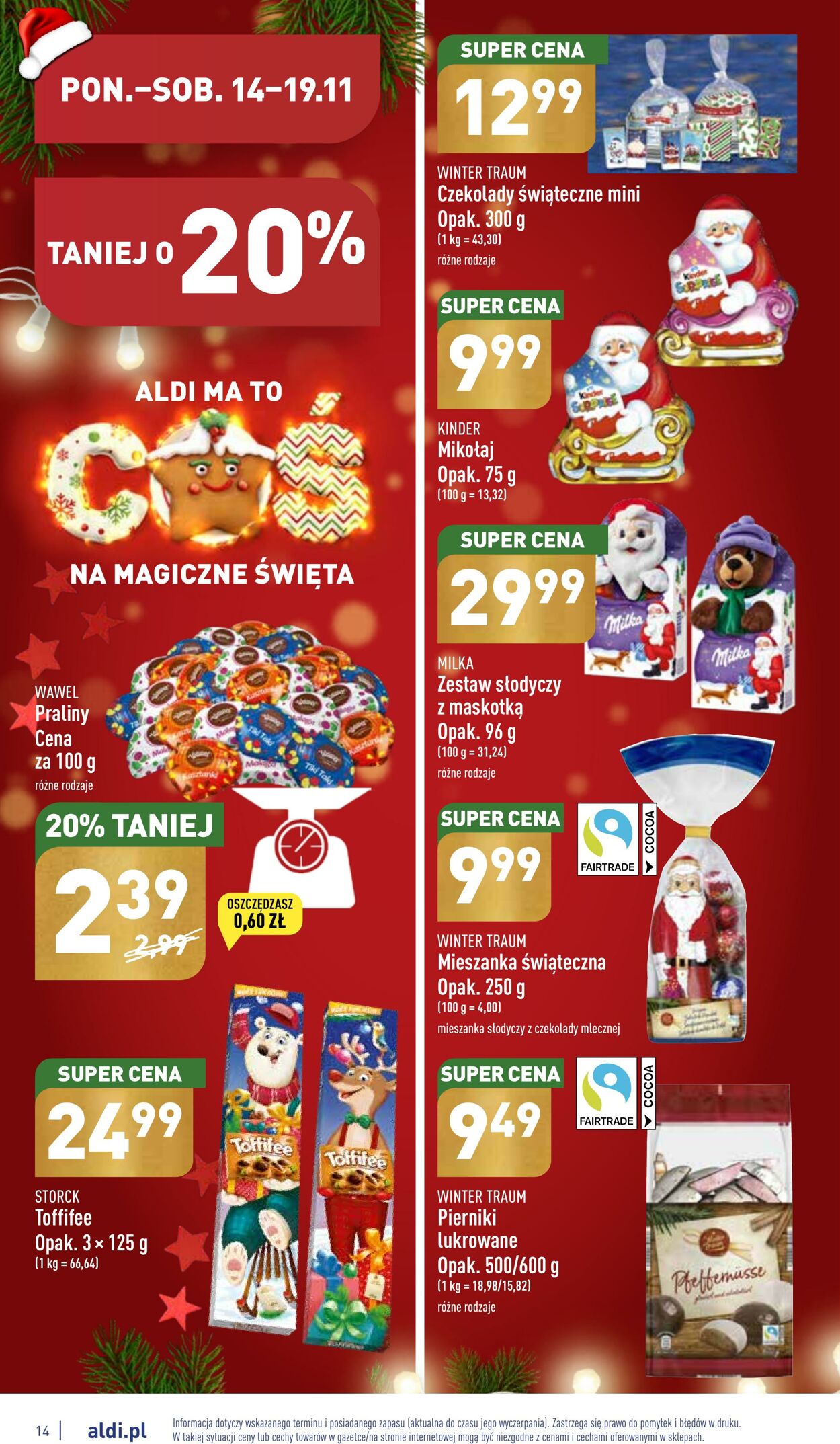 Gazetka Aldi 14.11.2022 - 19.11.2022