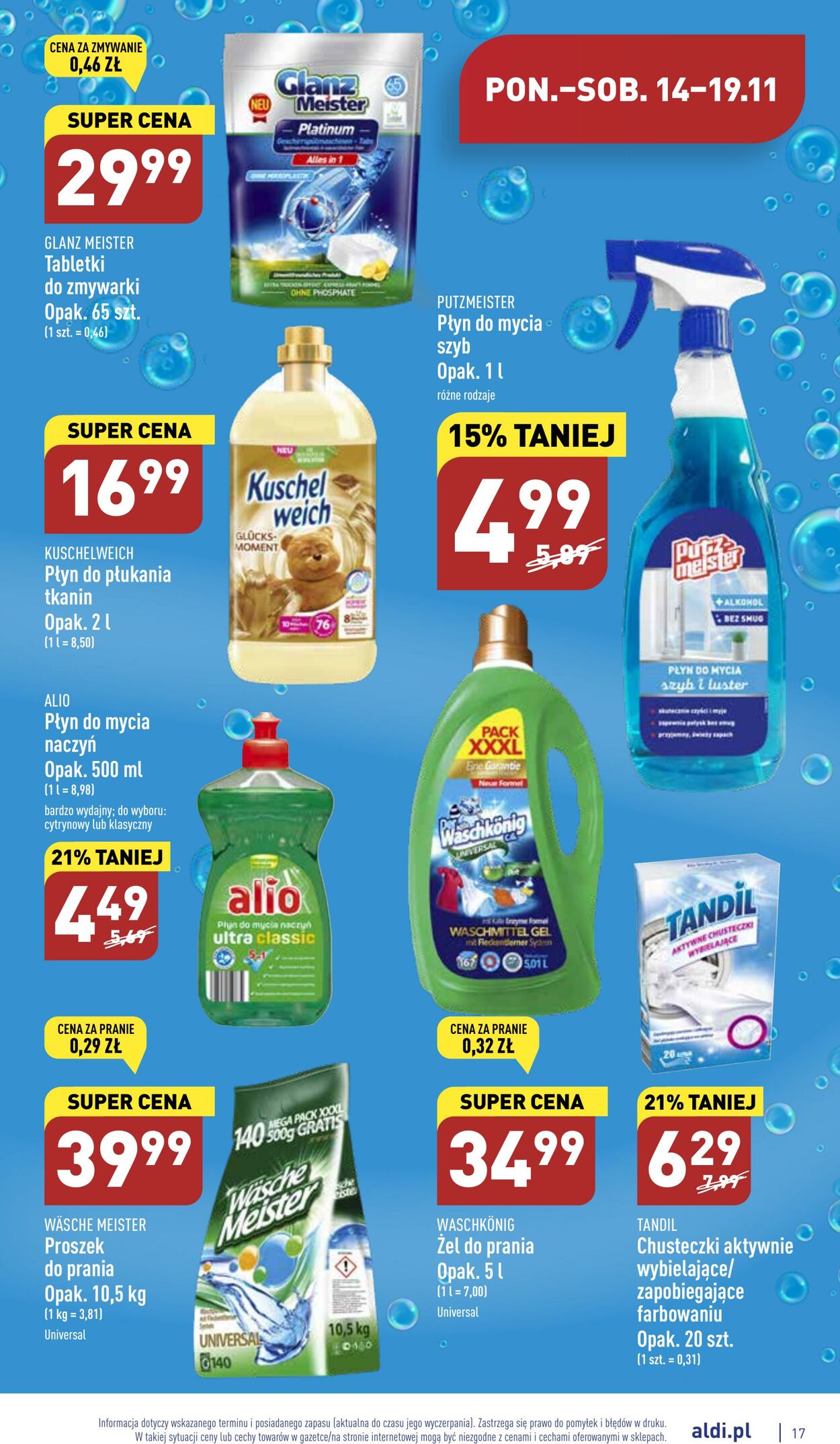 Gazetka Aldi 14.11.2022 - 19.11.2022