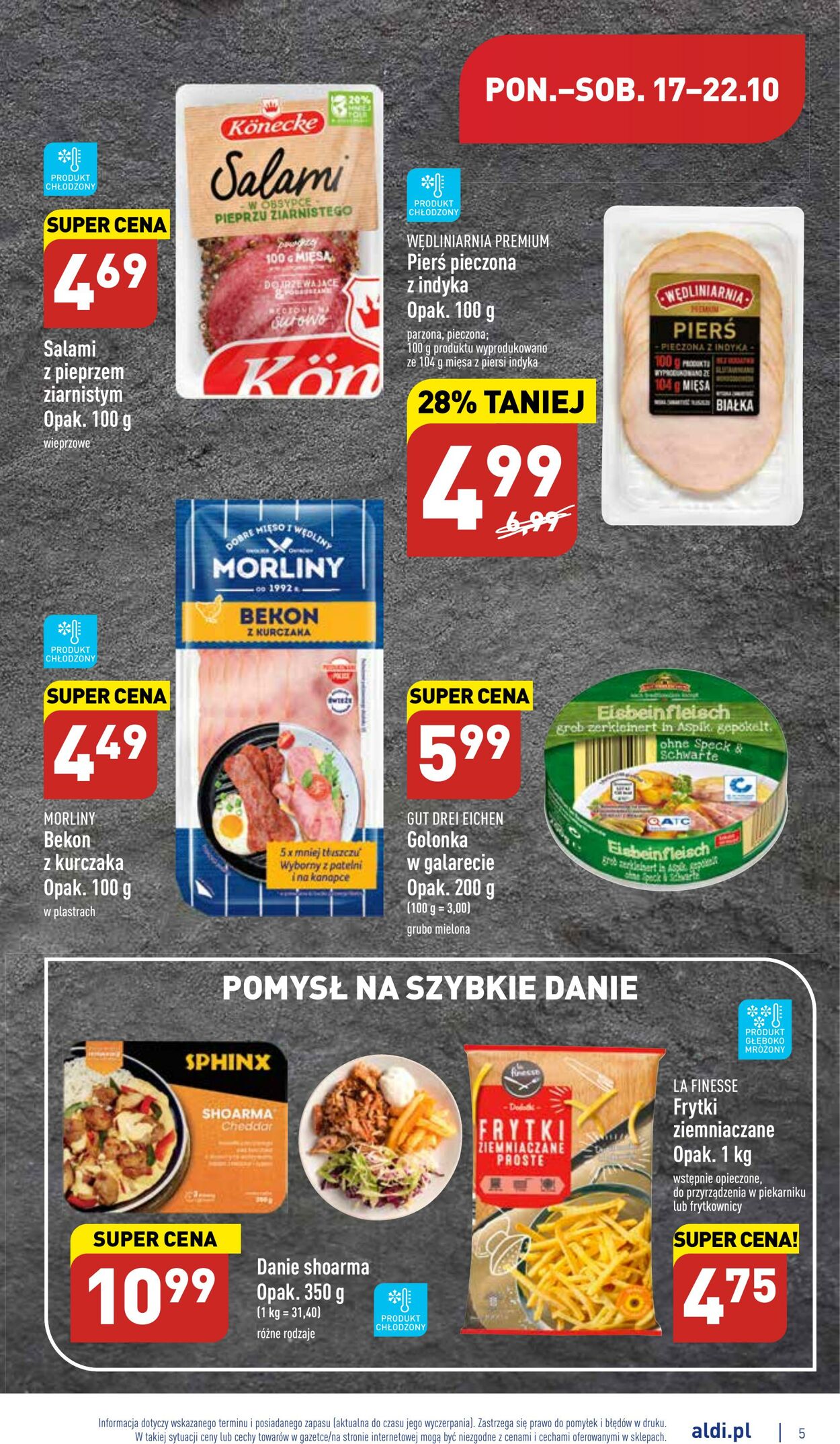 Gazetka Aldi 17.10.2022 - 22.10.2022