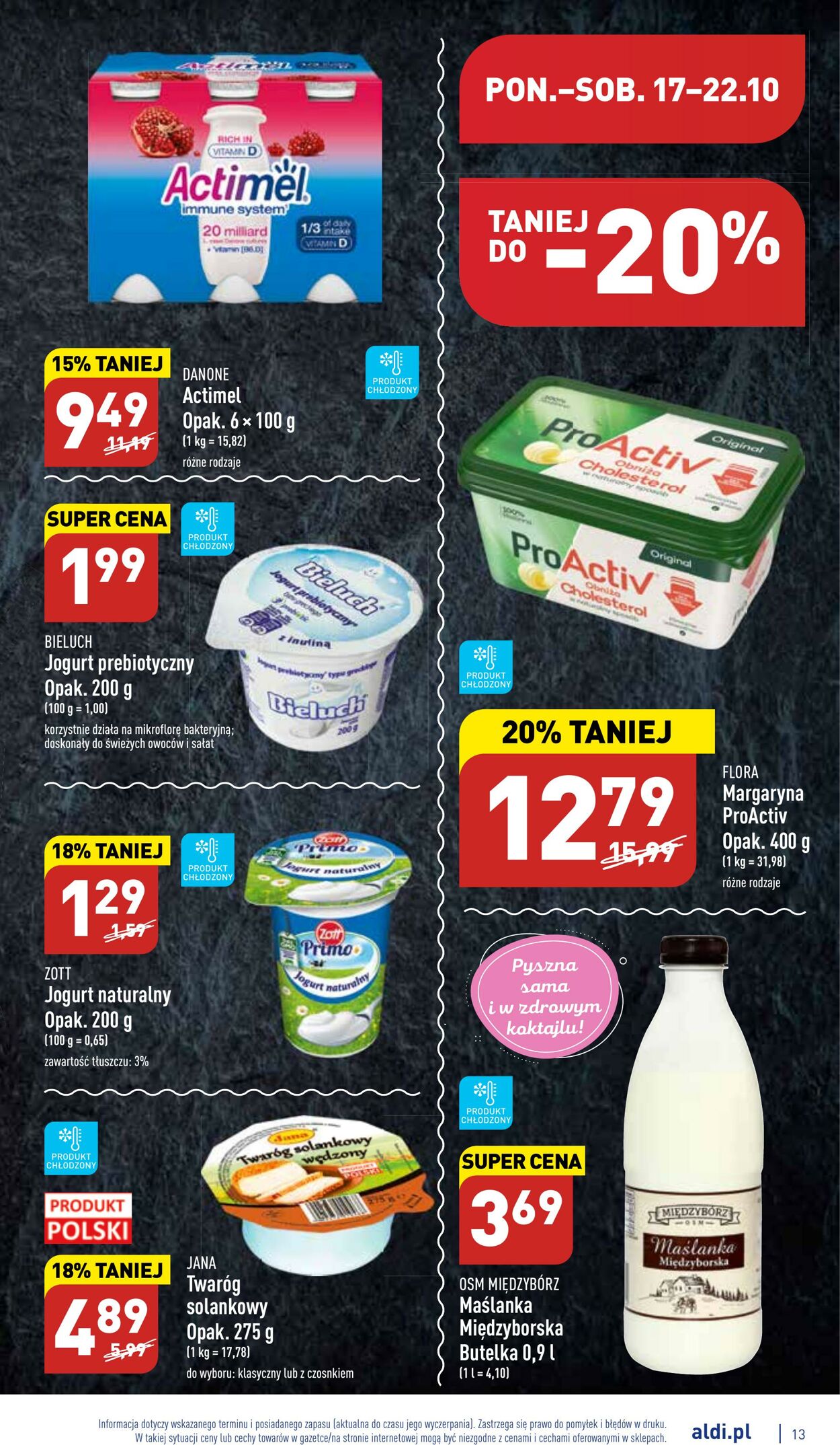 Gazetka Aldi 17.10.2022 - 22.10.2022