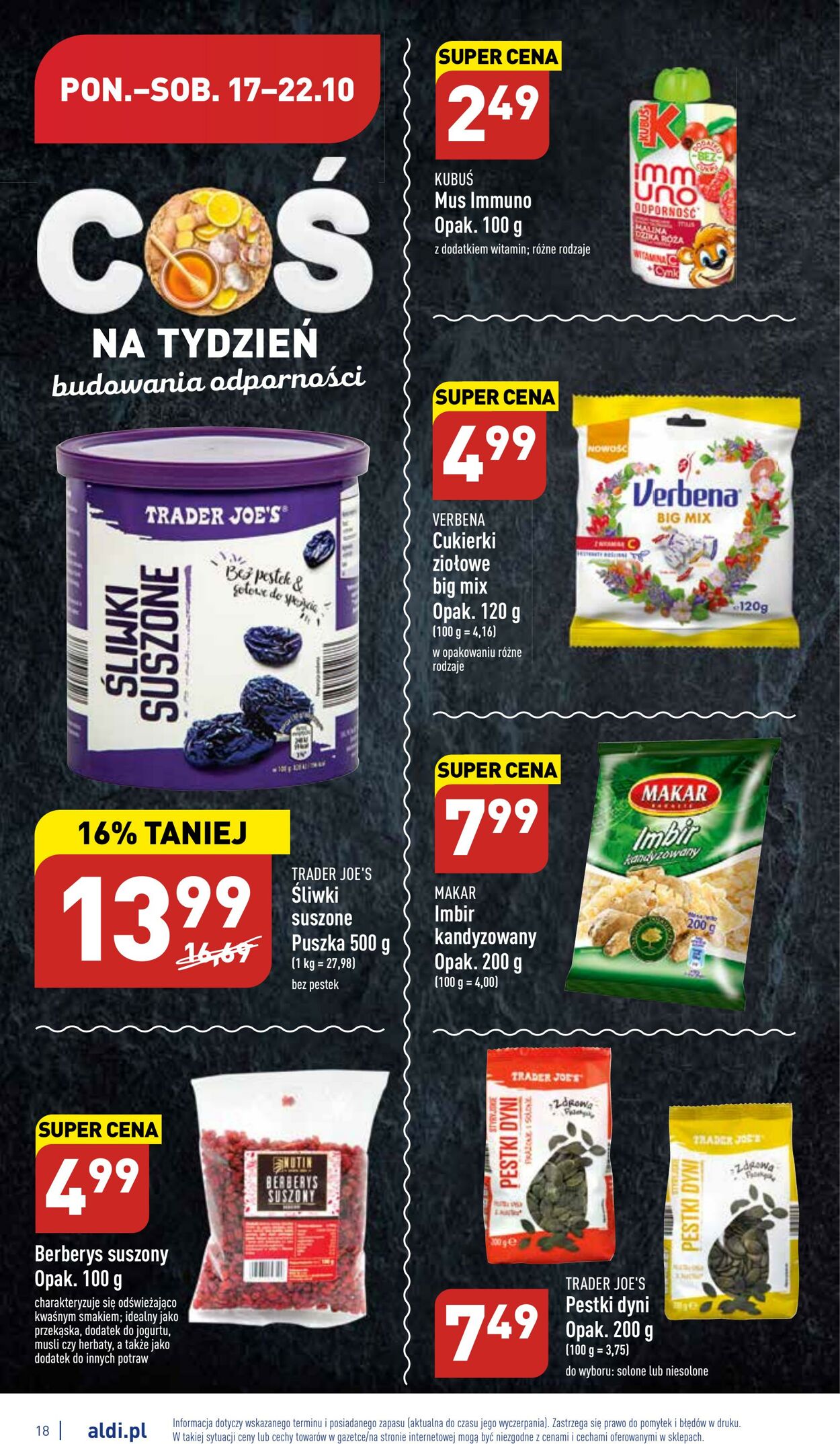 Gazetka Aldi 17.10.2022 - 22.10.2022