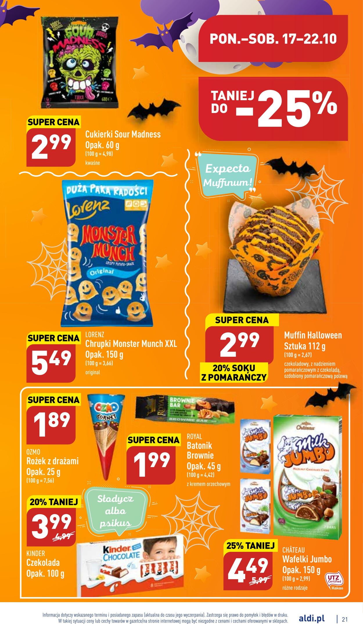 Gazetka Aldi 17.10.2022 - 22.10.2022