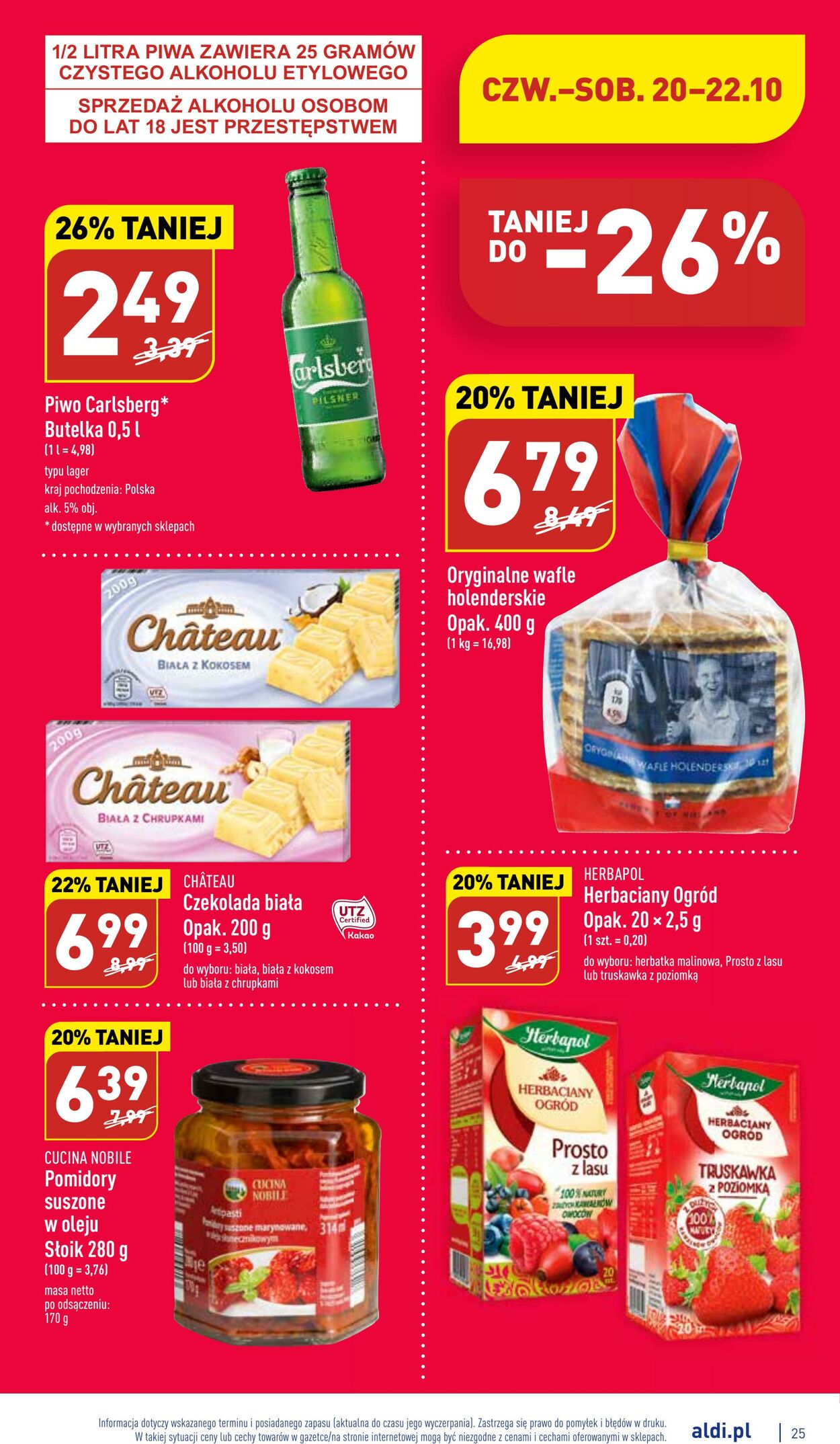 Gazetka Aldi 17.10.2022 - 22.10.2022