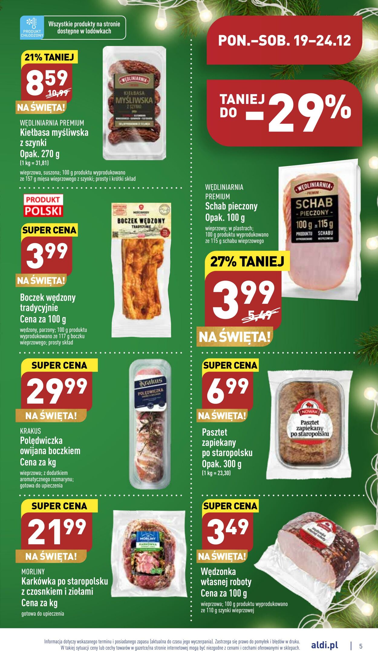 Gazetka Aldi 19.12.2022 - 24.12.2022