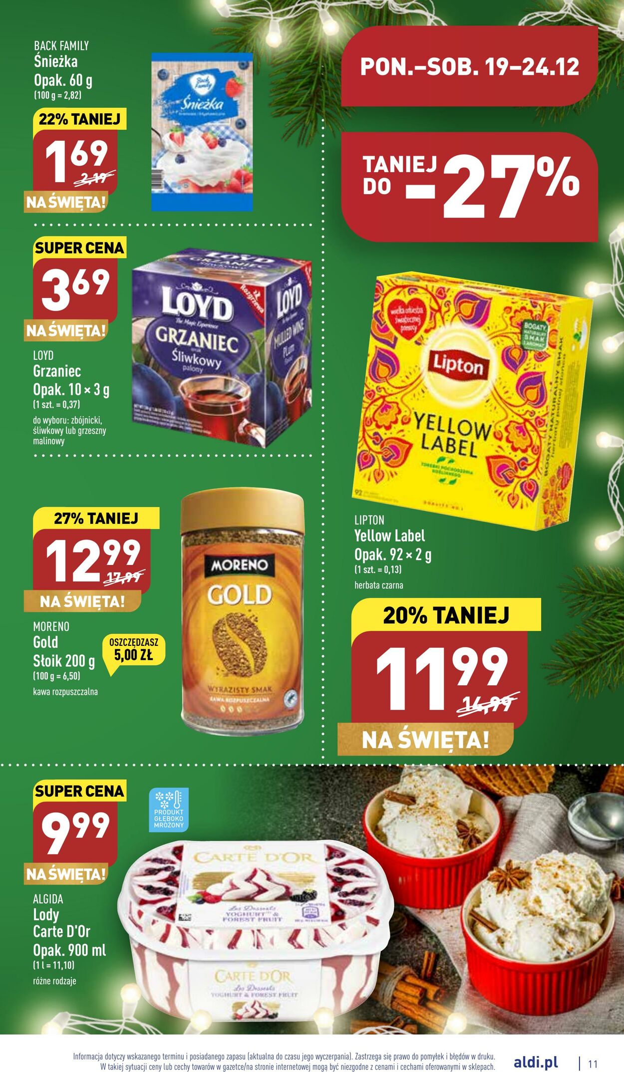 Gazetka Aldi 19.12.2022 - 24.12.2022