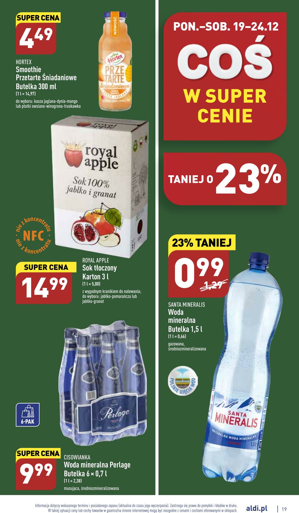 Gazetka Aldi 19.12.2022 - 24.12.2022