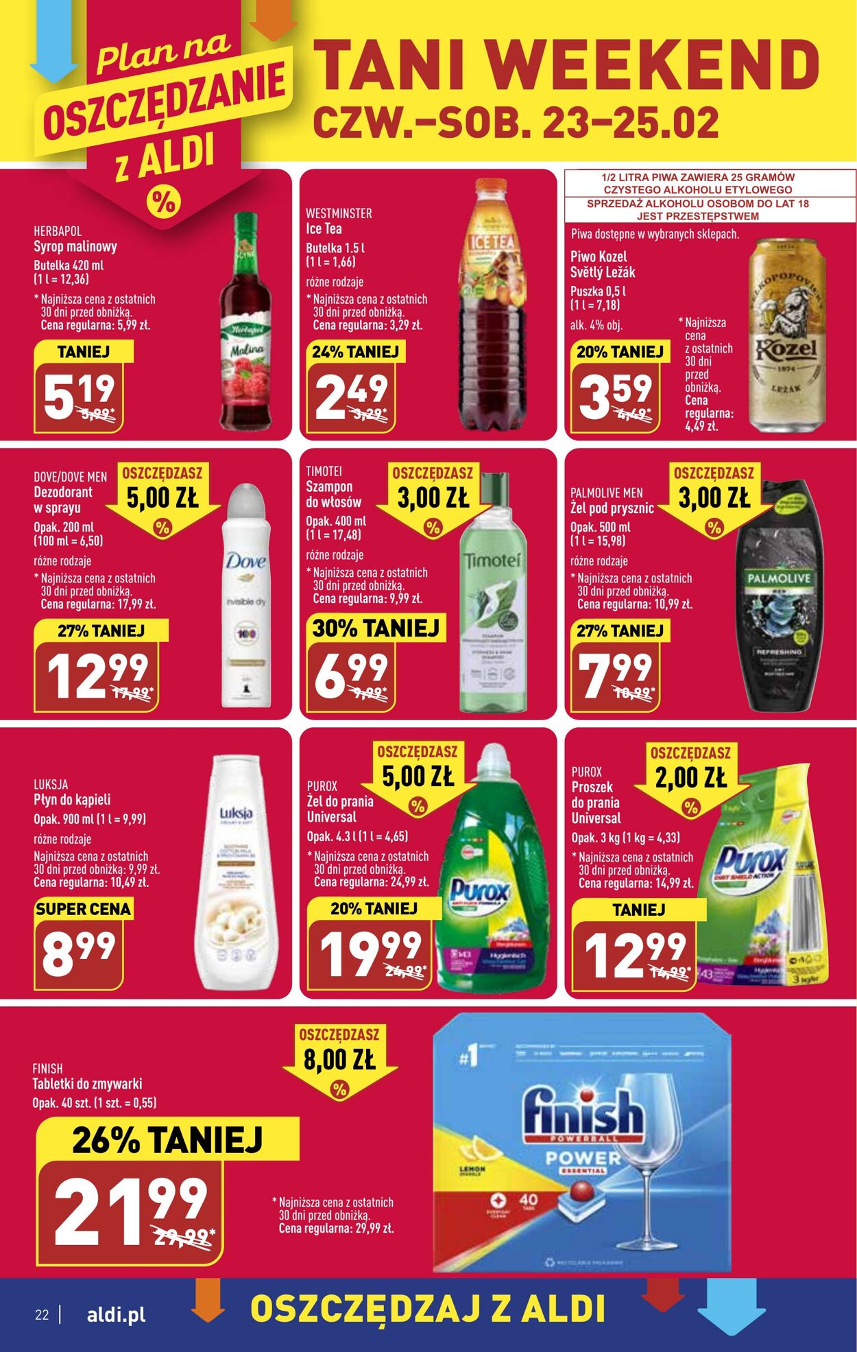 Gazetka Aldi 20.02.2023 - 25.02.2023