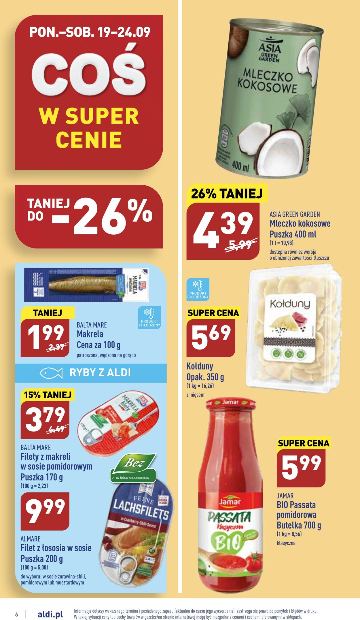 Gazetka Aldi 19.09.2022 - 24.09.2022