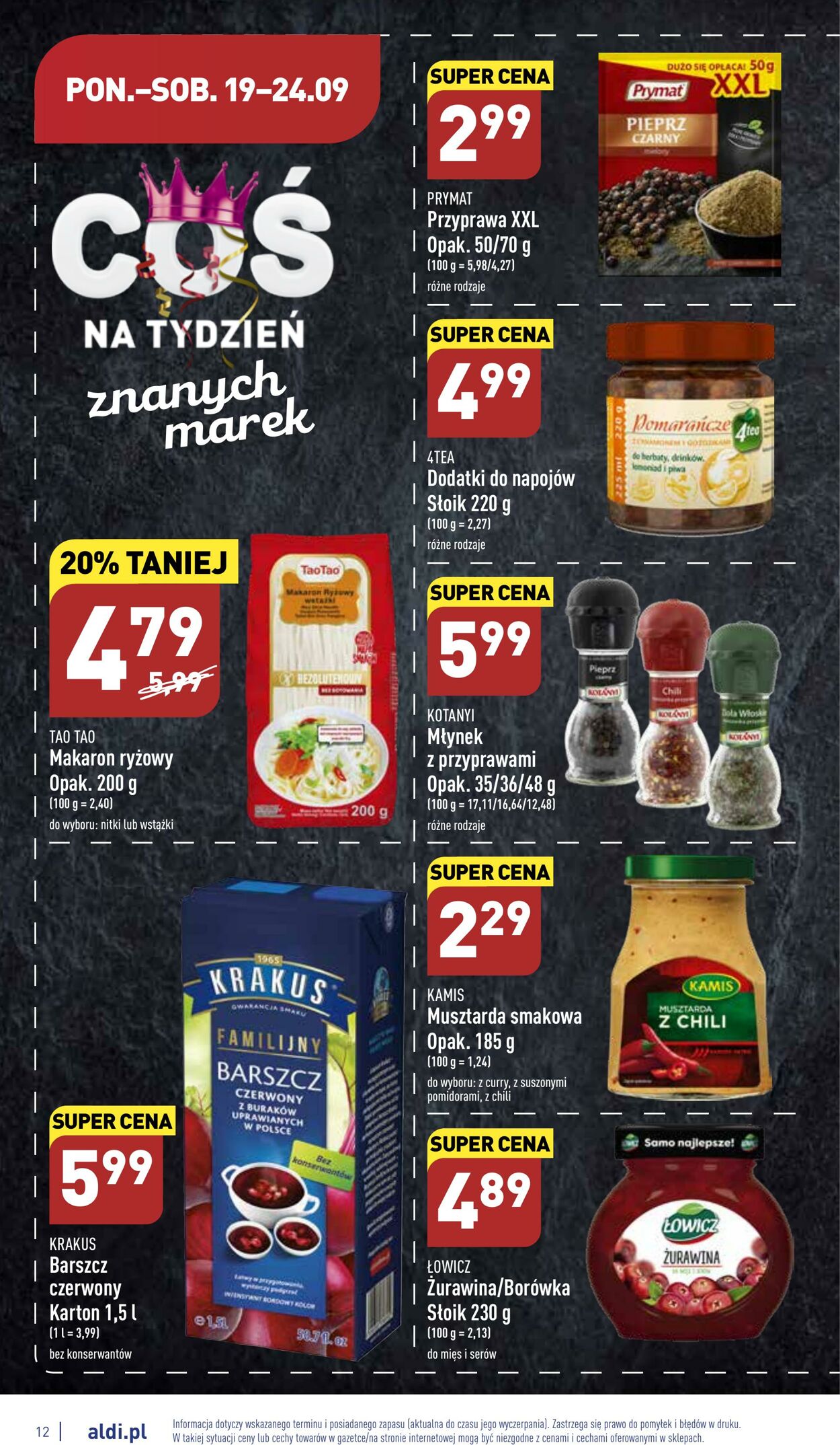 Gazetka Aldi 19.09.2022 - 24.09.2022