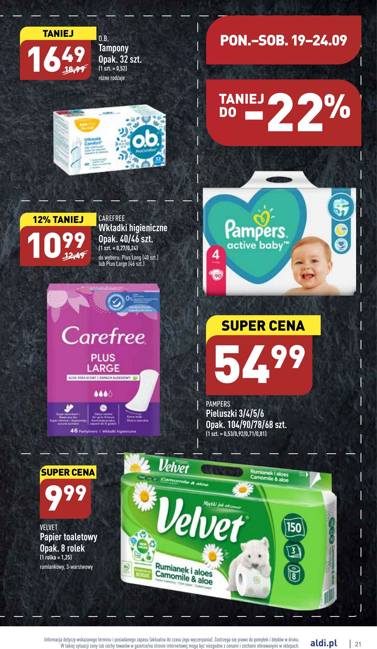 Gazetka Aldi 19.09.2022 - 24.09.2022