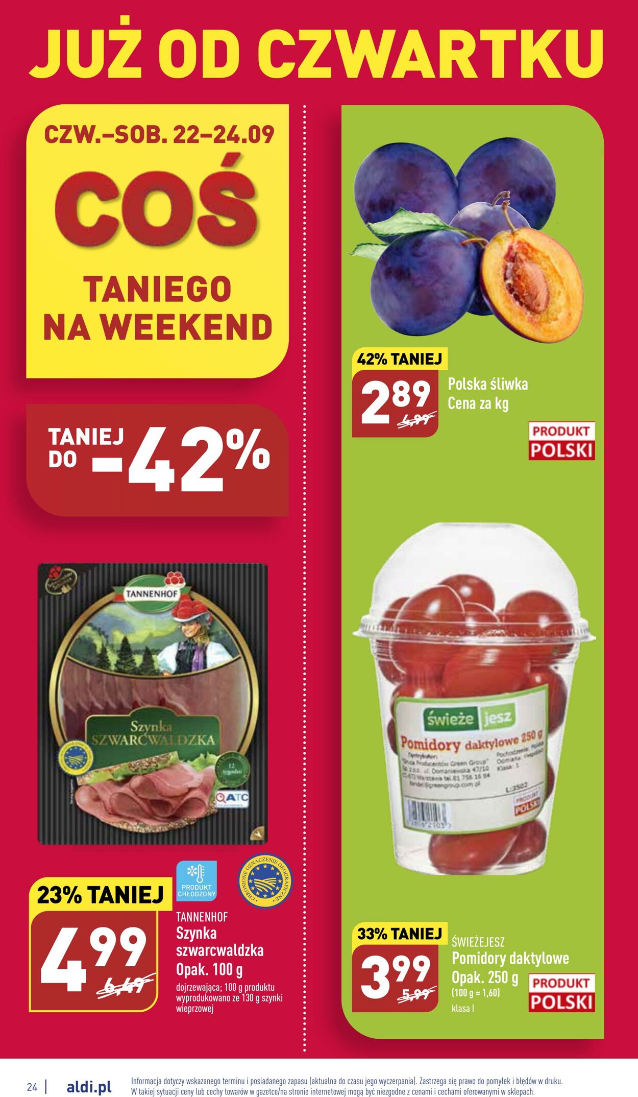 Gazetka Aldi 19.09.2022 - 24.09.2022