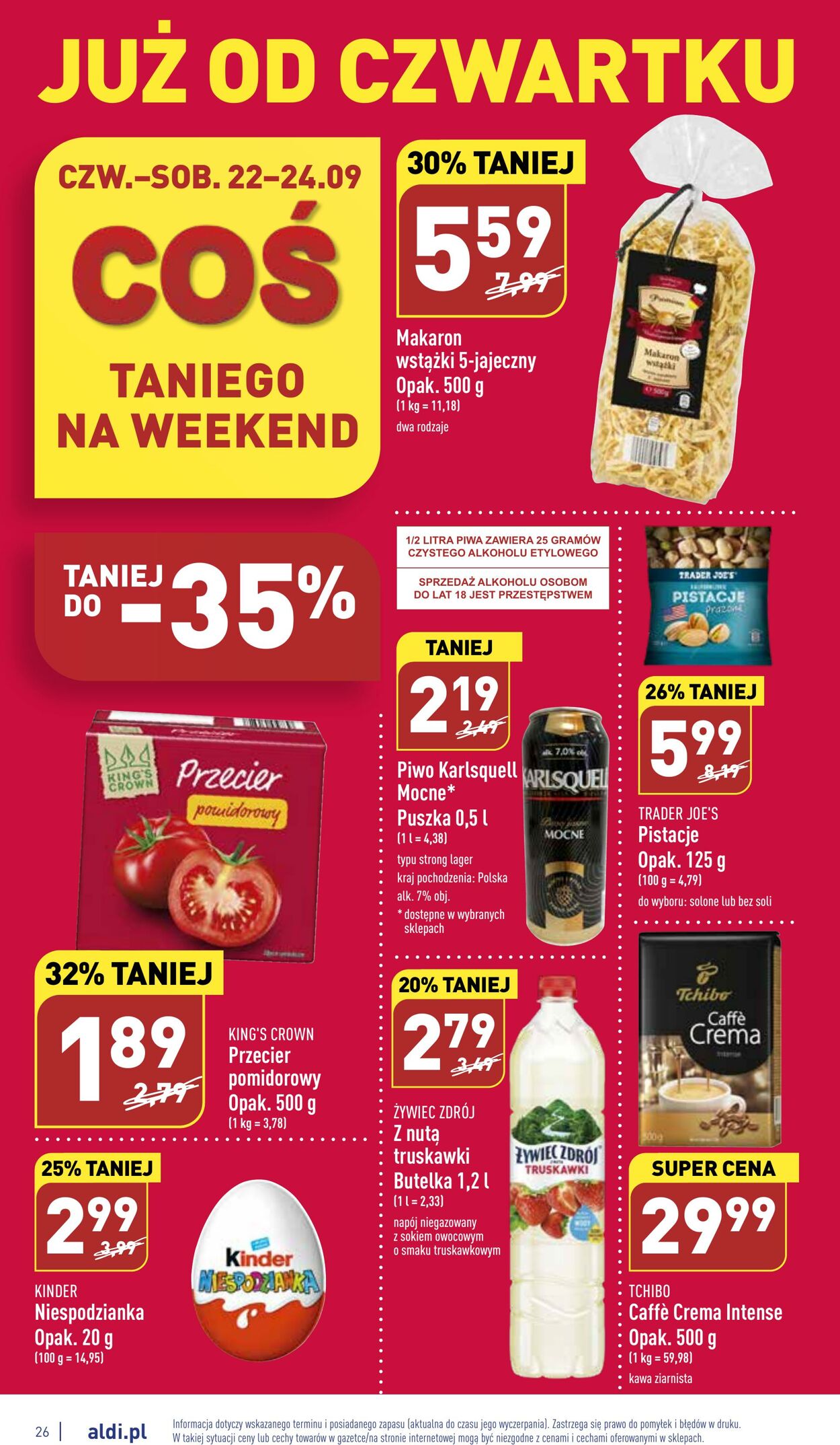 Gazetka Aldi 19.09.2022 - 24.09.2022