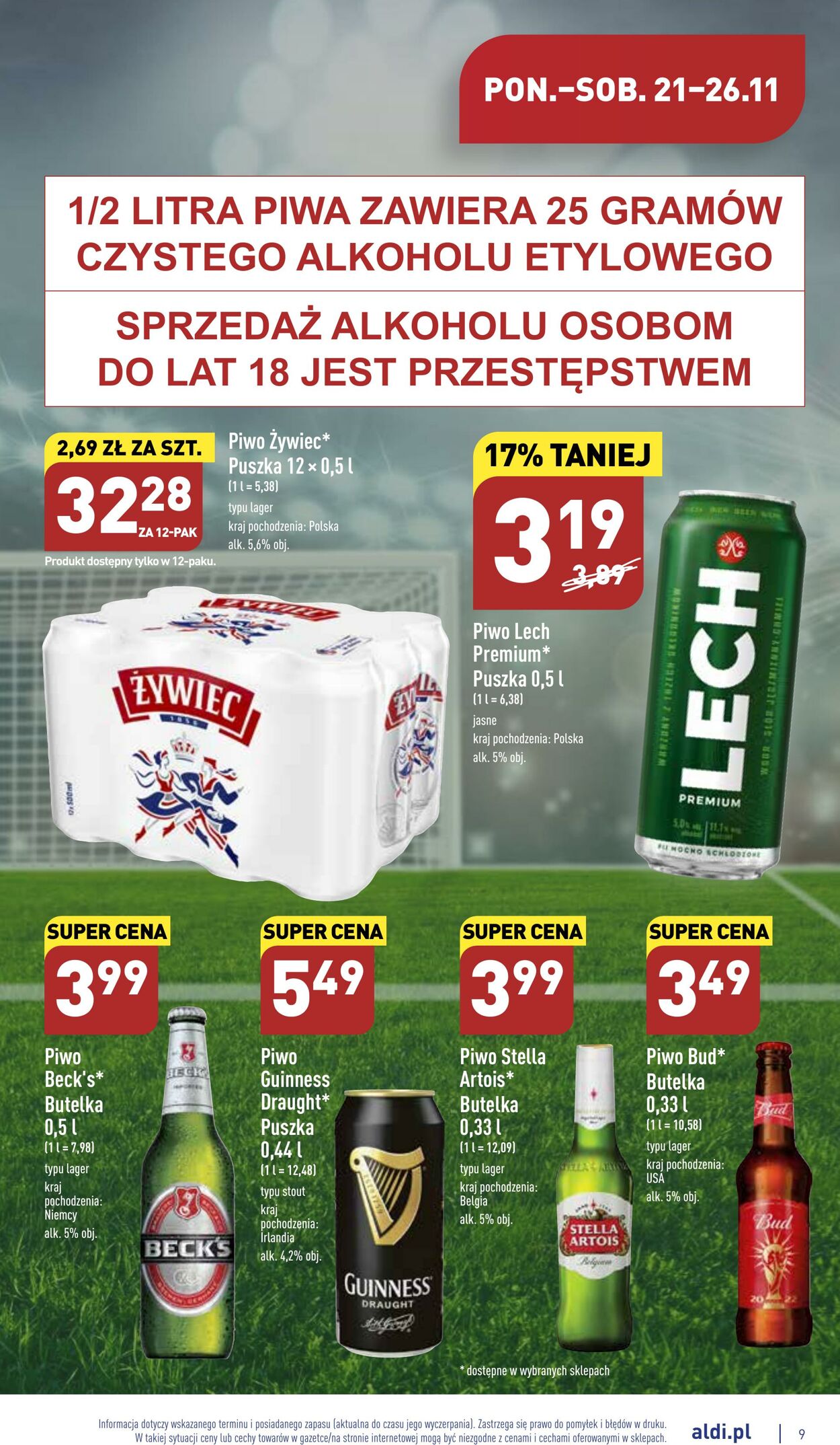 Gazetka Aldi 21.11.2022 - 26.11.2022