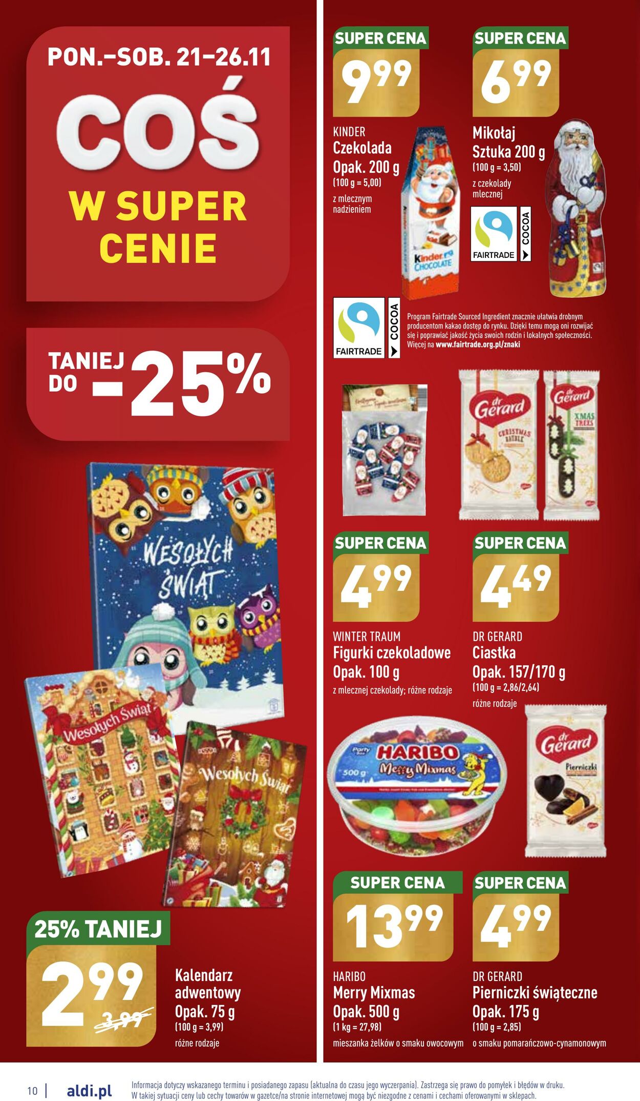 Gazetka Aldi 21.11.2022 - 26.11.2022