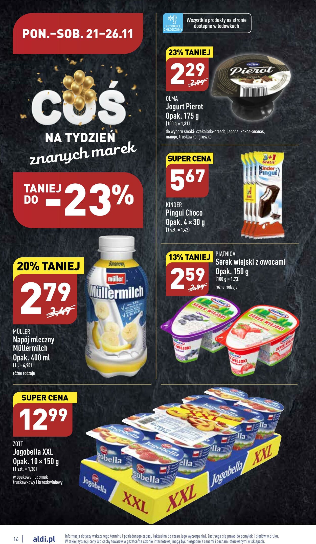 Gazetka Aldi 21.11.2022 - 26.11.2022