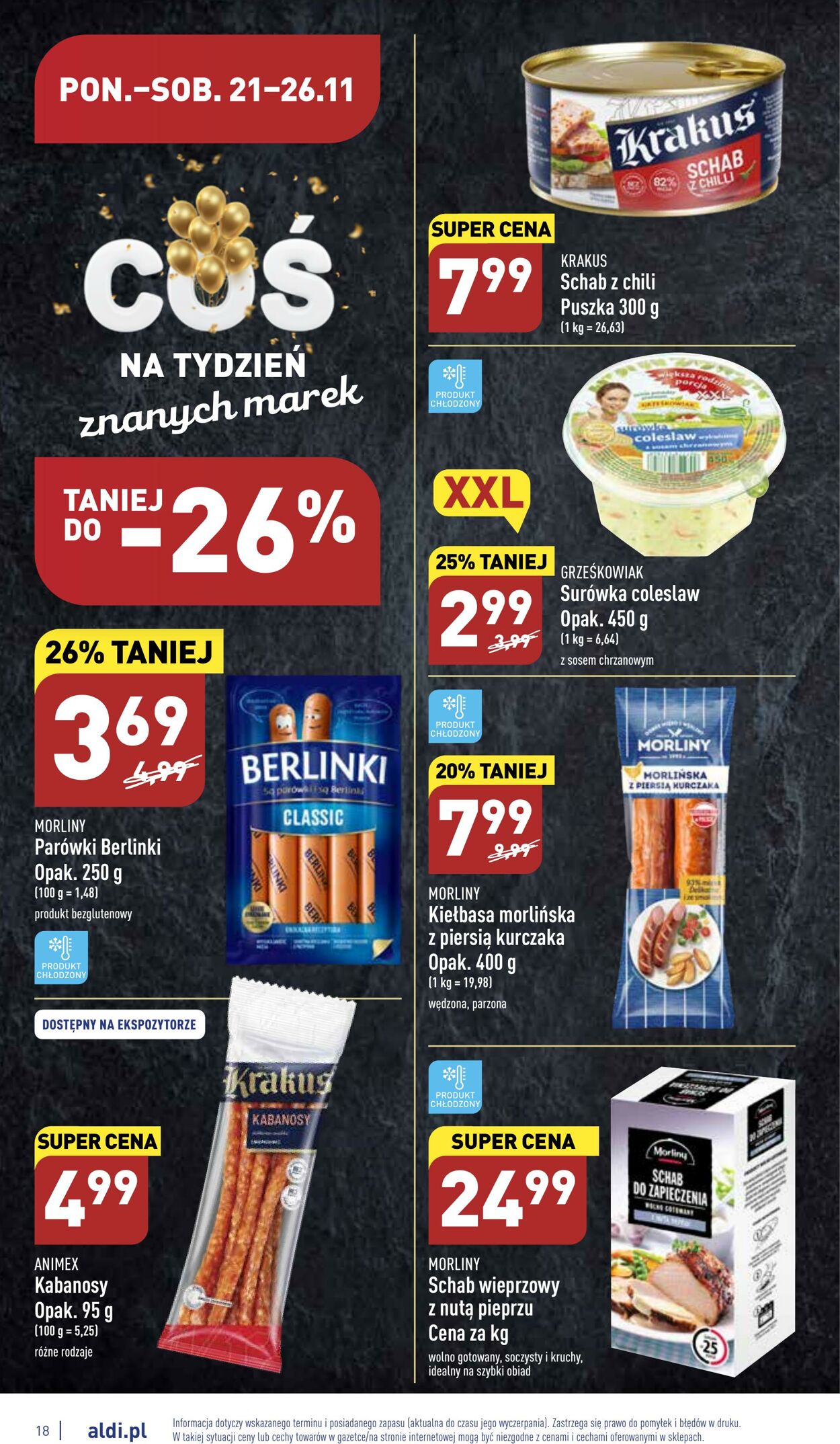 Gazetka Aldi 21.11.2022 - 26.11.2022