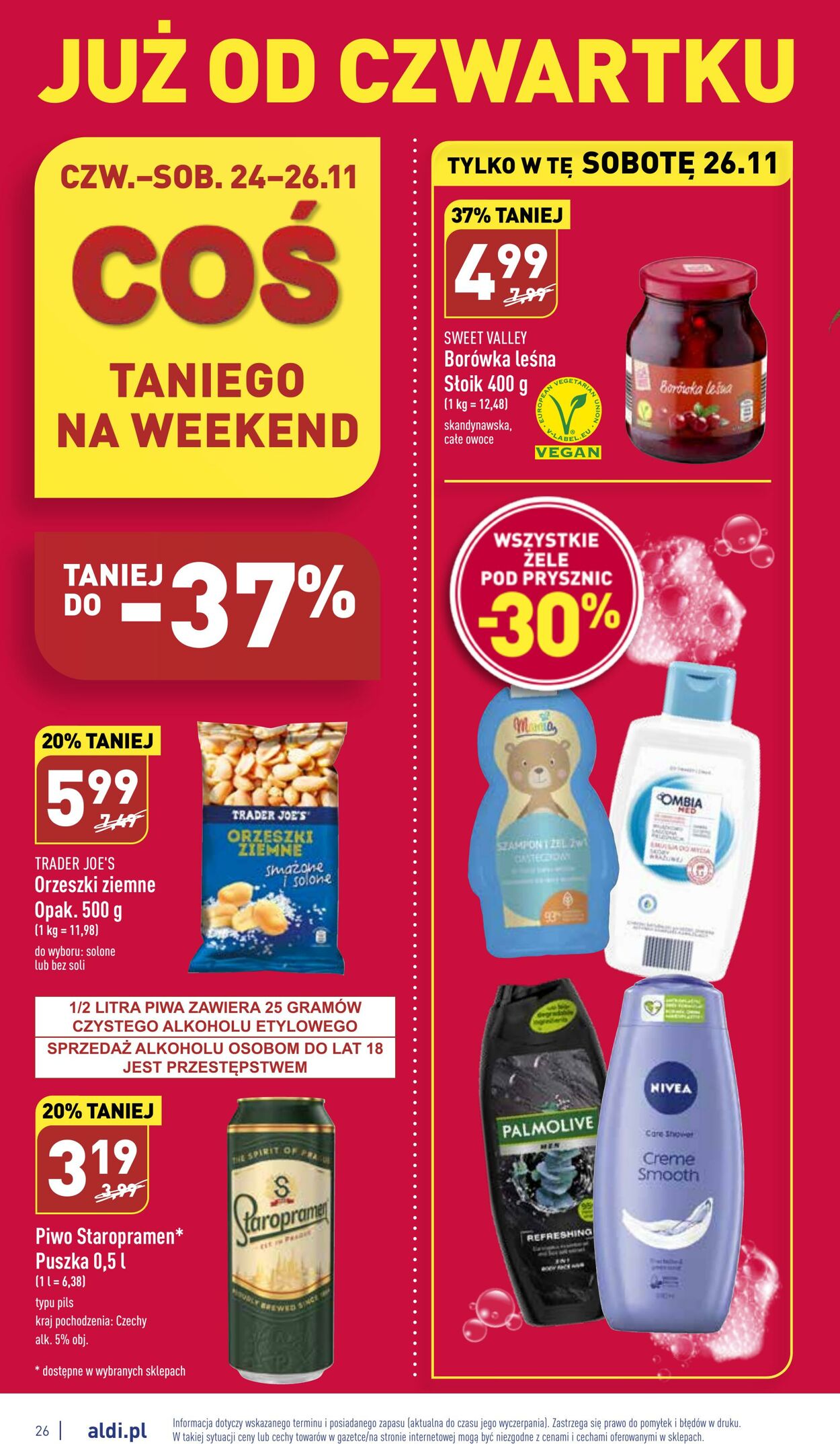 Gazetka Aldi 21.11.2022 - 26.11.2022