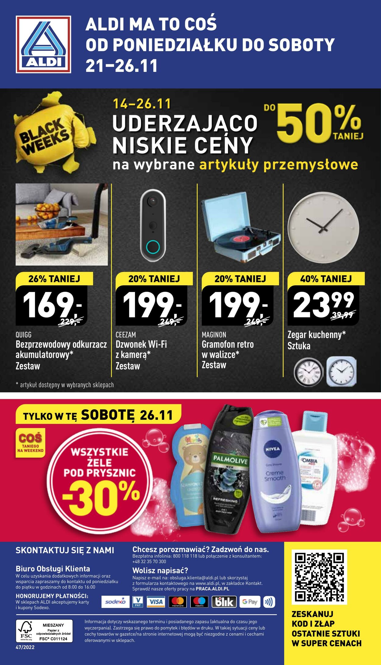 Gazetka Aldi 21.11.2022 - 26.11.2022