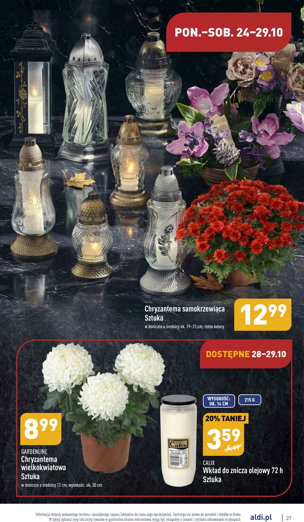 Gazetka Aldi 24.10.2022 - 29.10.2022