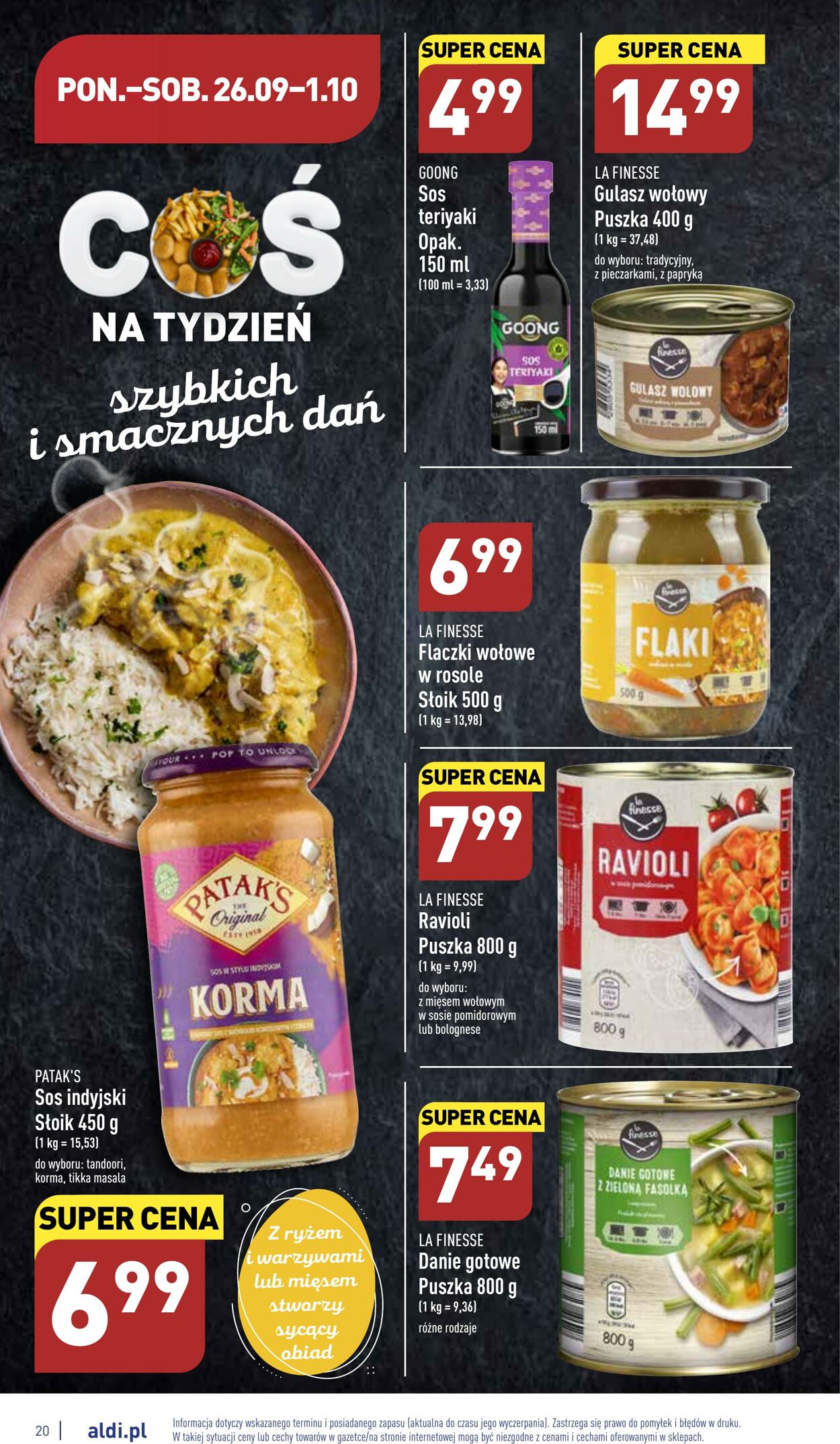 Gazetka Aldi 26.09.2022 - 01.10.2022