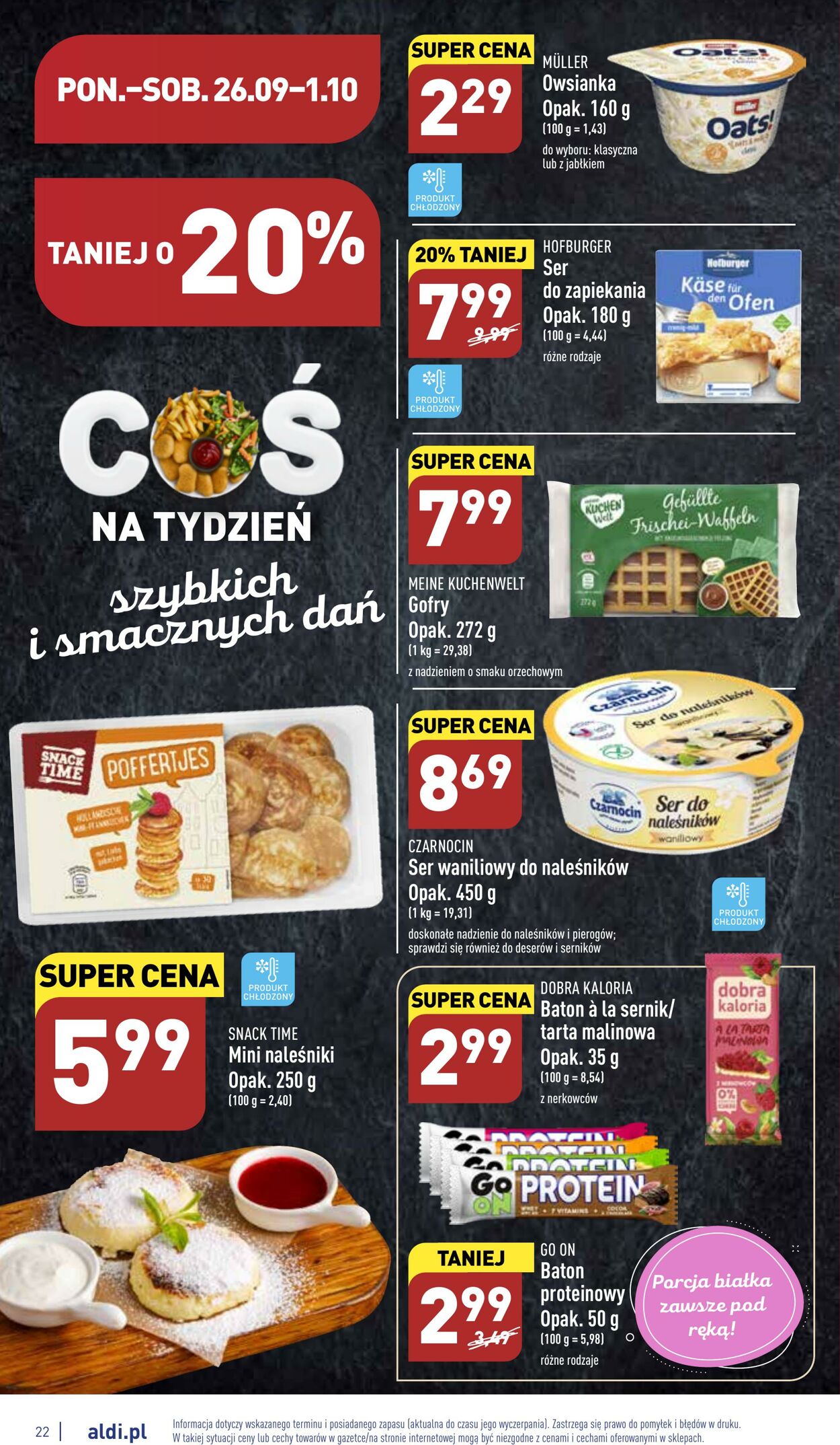 Gazetka Aldi 26.09.2022 - 01.10.2022