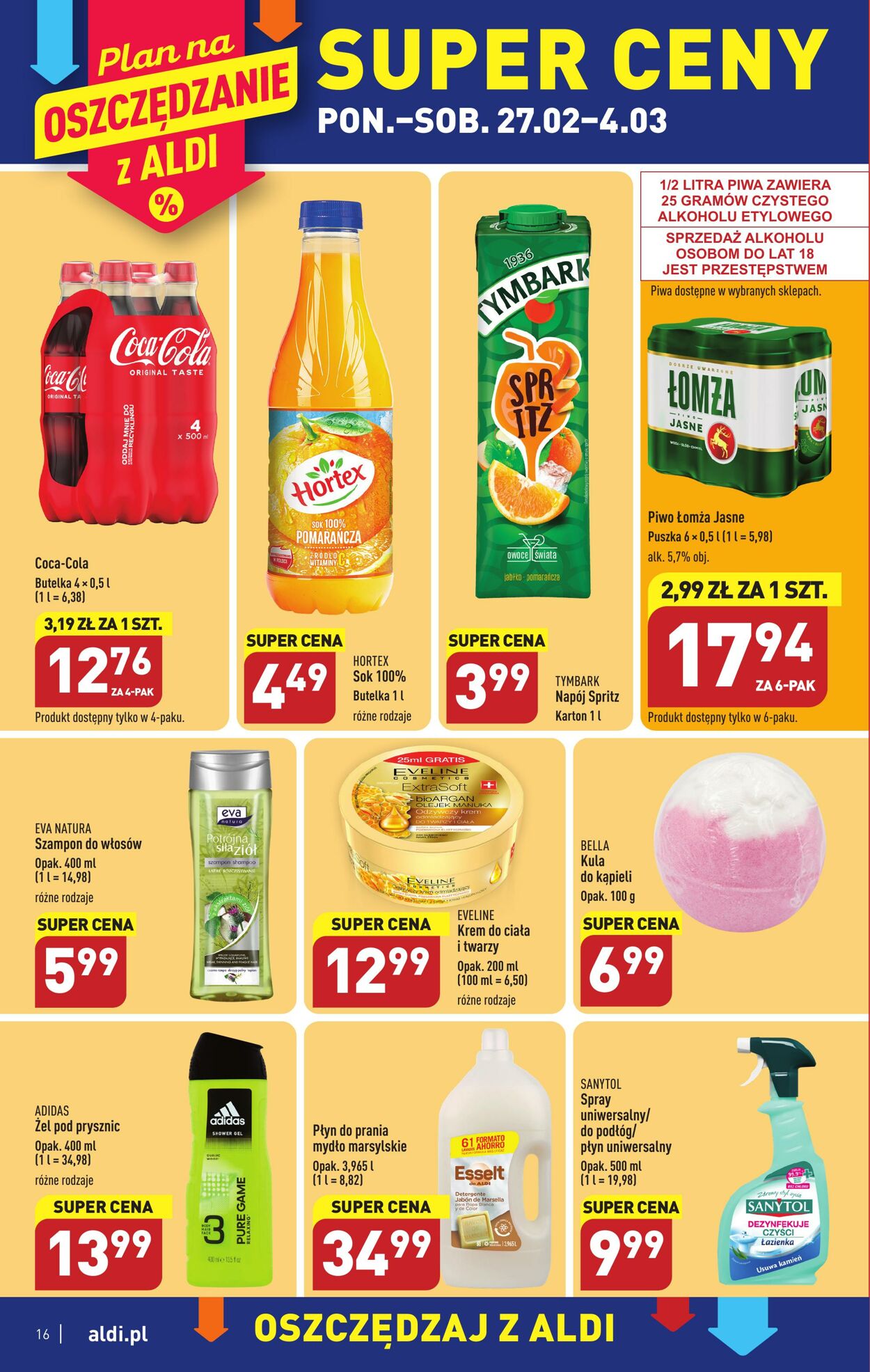 Gazetka Aldi 27.02.2023 - 04.03.2023