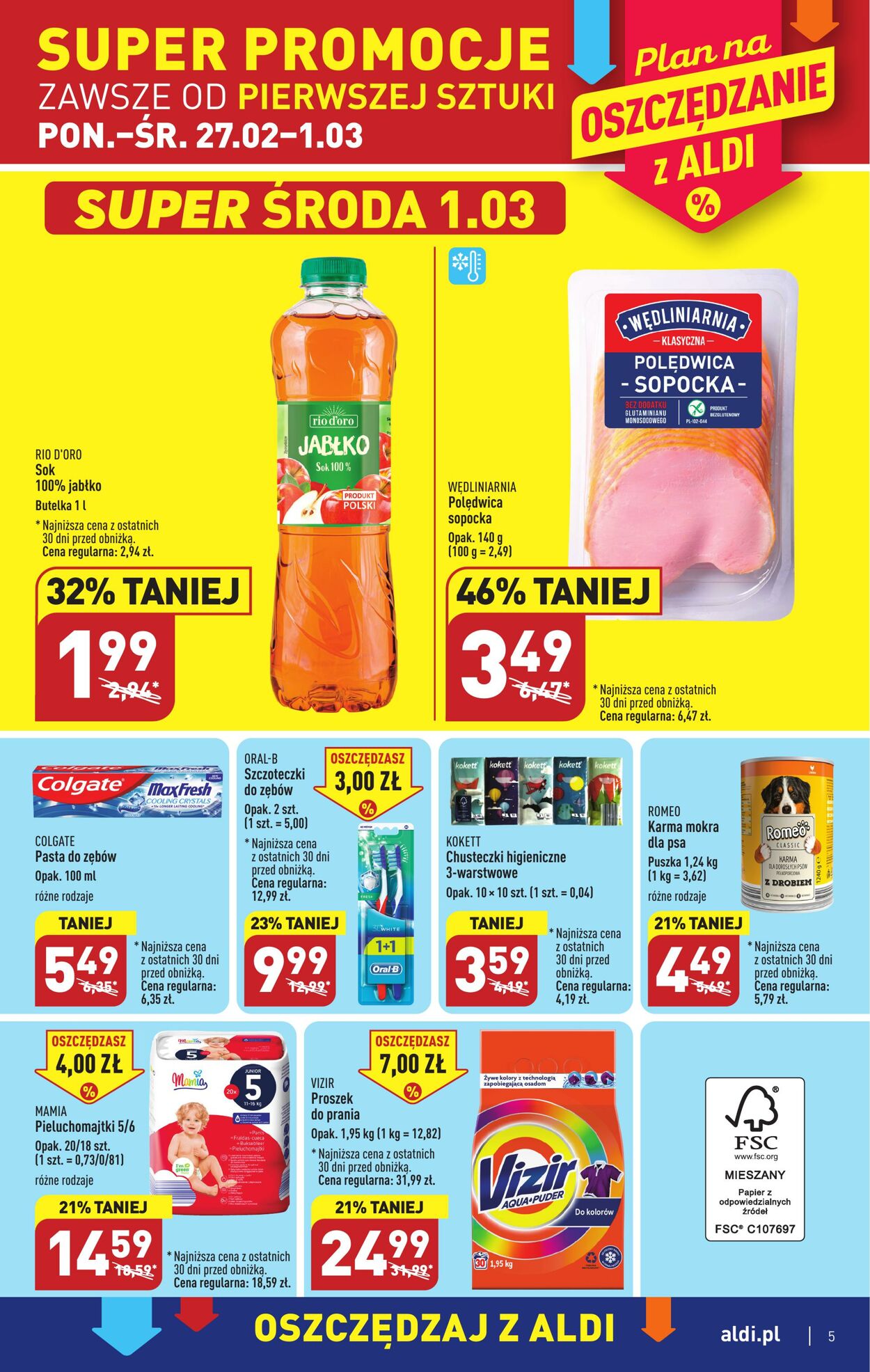 Gazetka Aldi 27.02.2023 - 04.03.2023