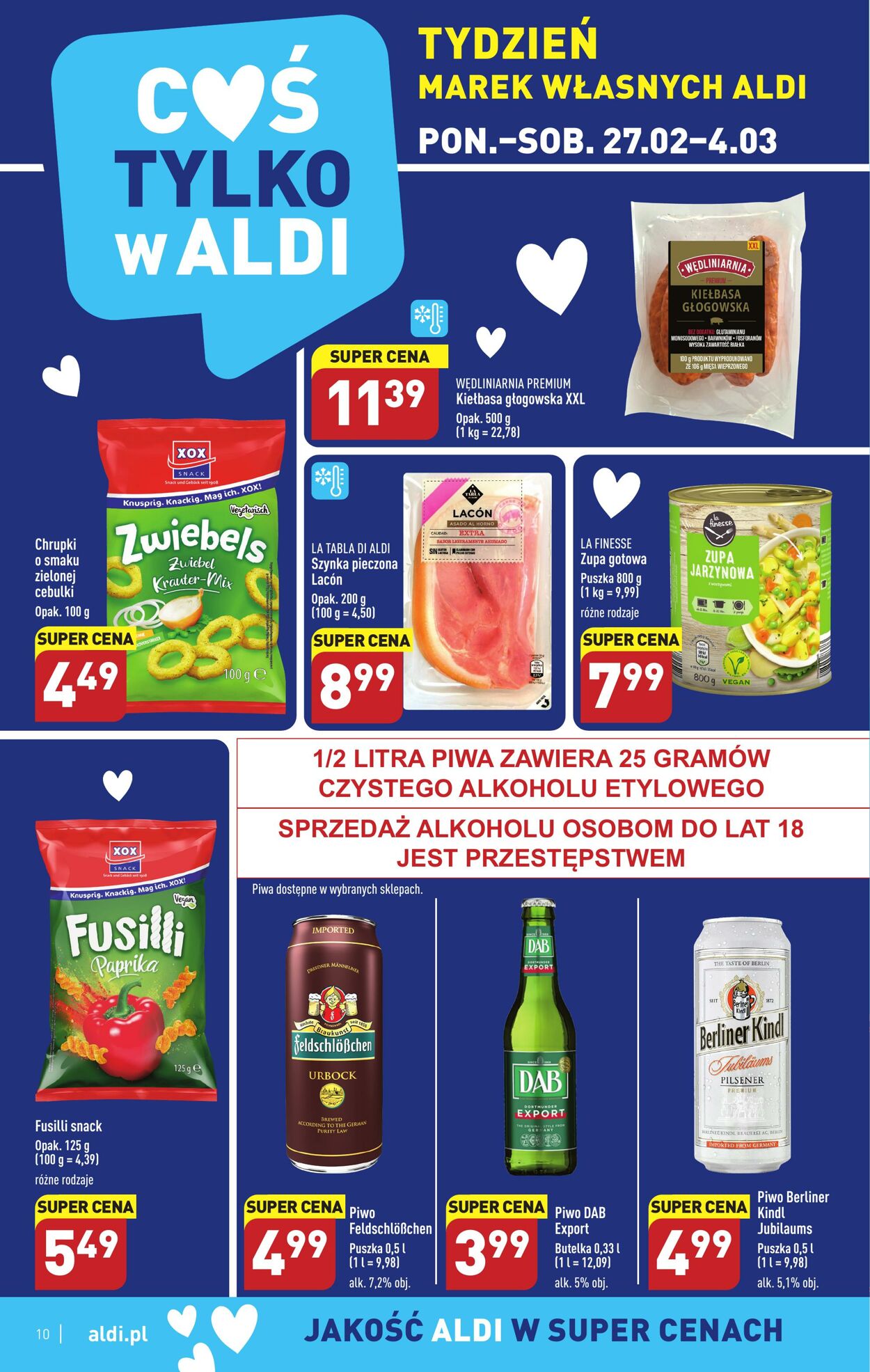 Gazetka Aldi 27.02.2023 - 04.03.2023