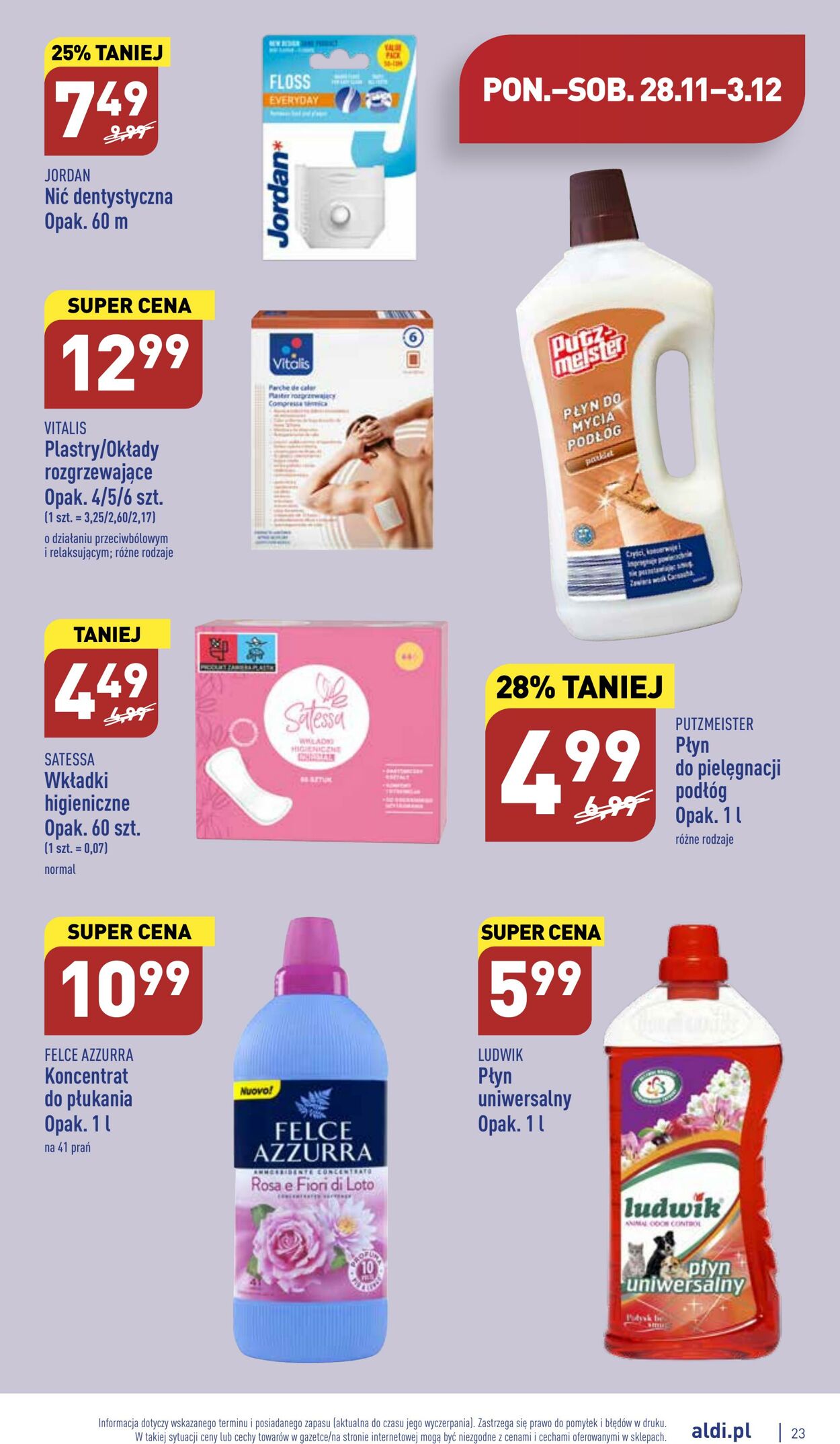 Gazetka Aldi 28.11.2022 - 03.12.2022