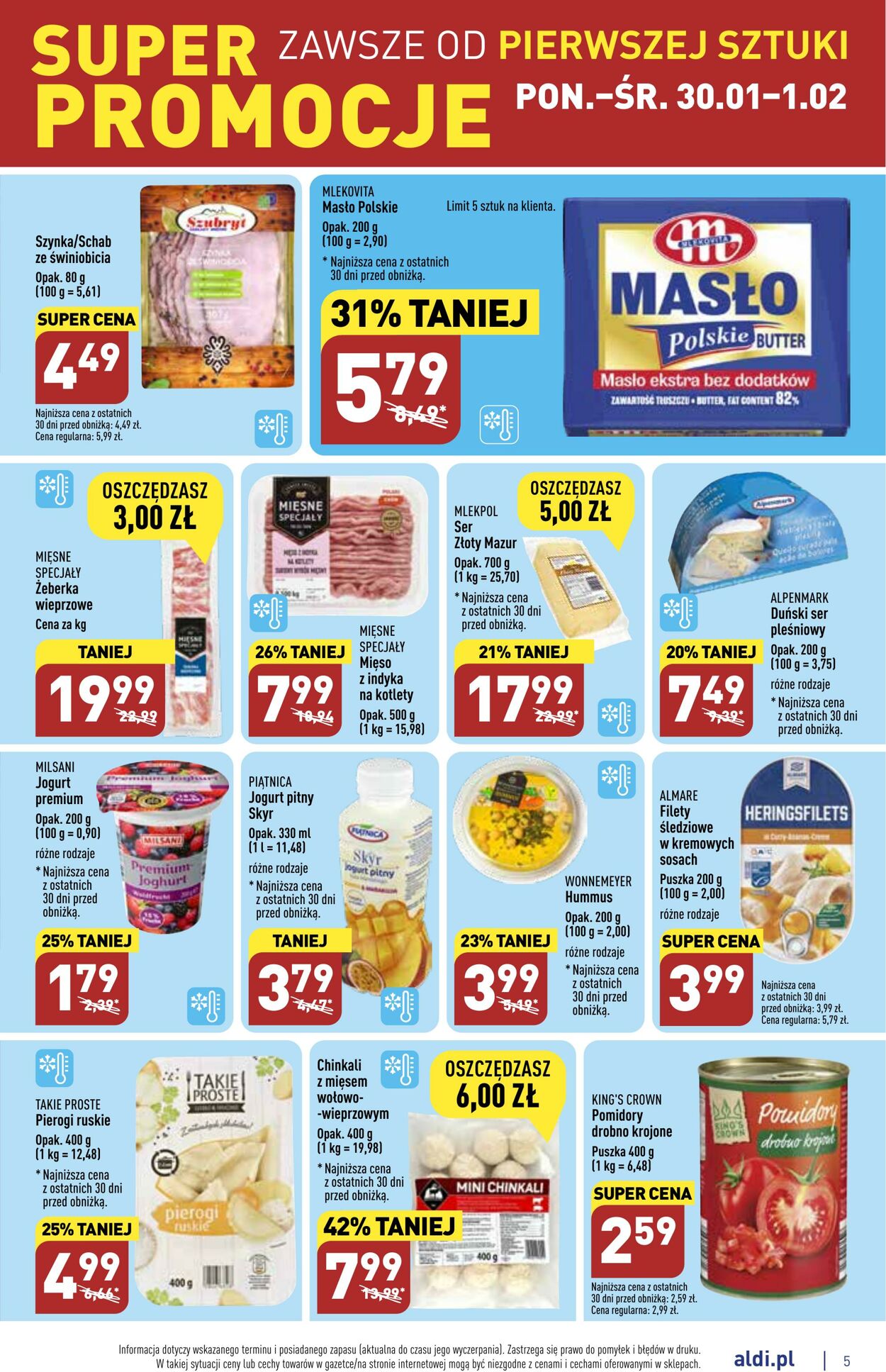 Gazetka Aldi 30.01.2023 - 04.02.2023