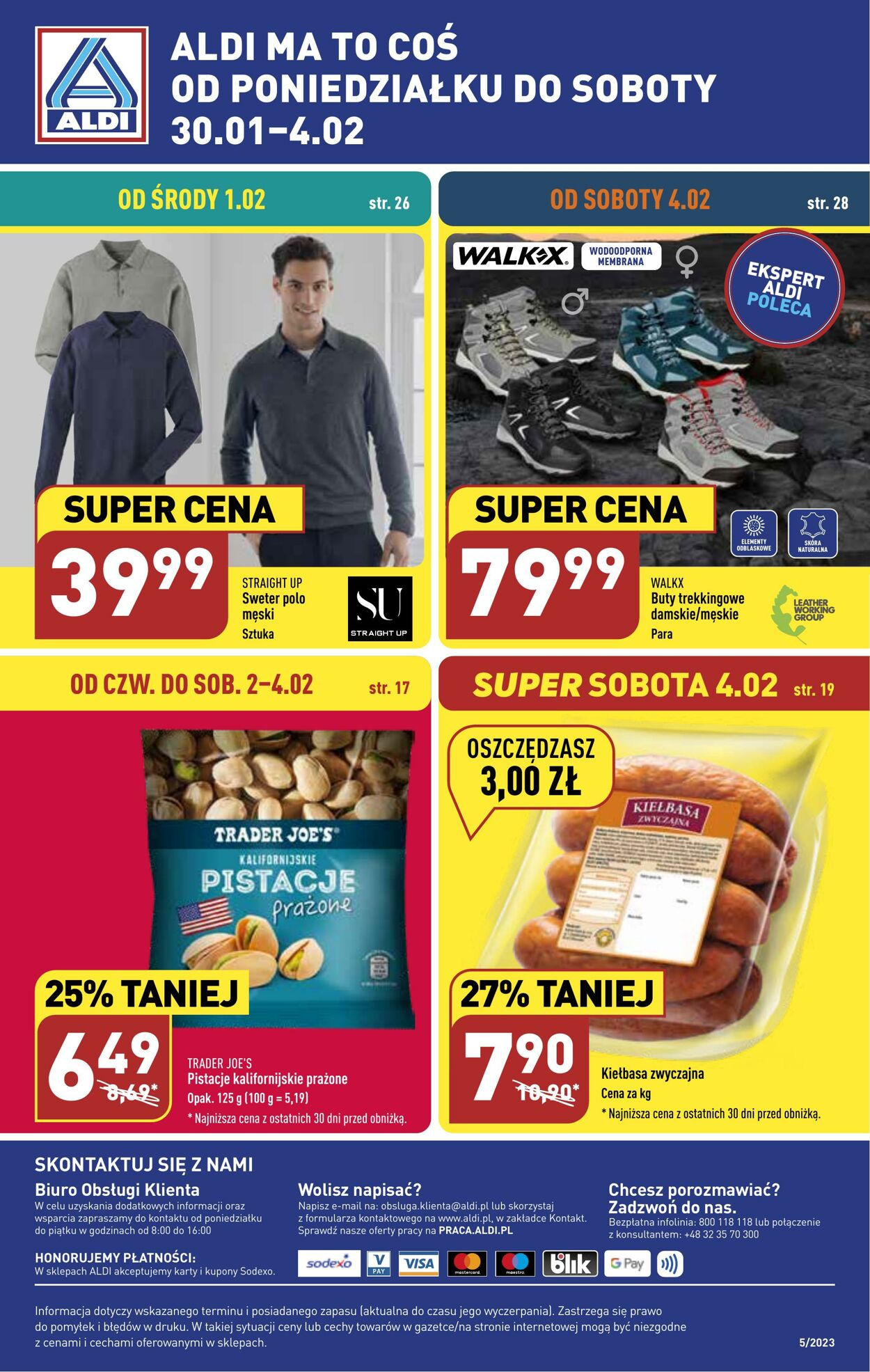 Gazetka Aldi 30.01.2023 - 04.02.2023