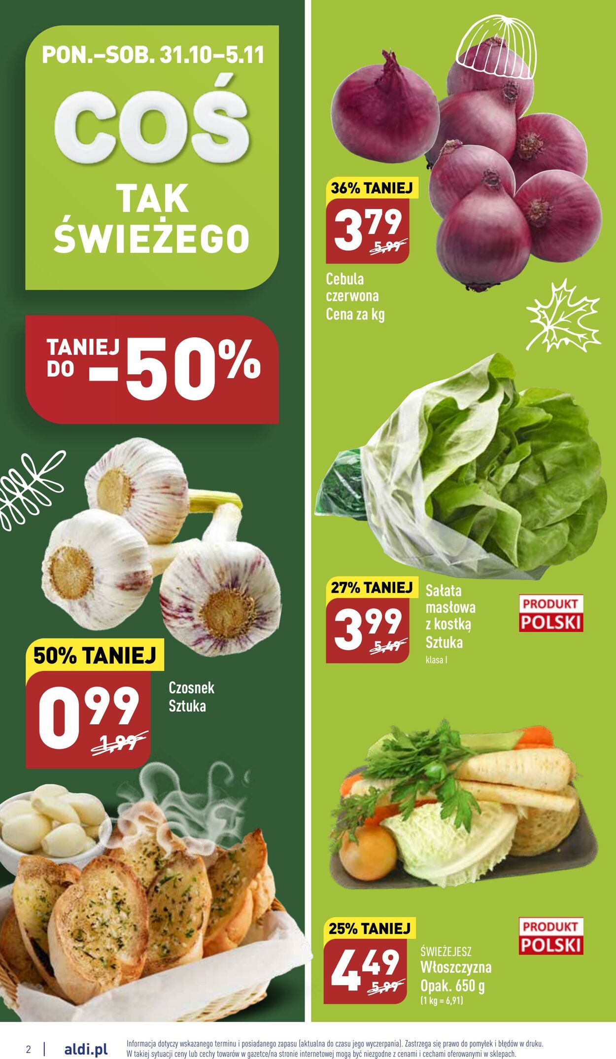 Gazetka Aldi 31.10.2022 - 05.11.2022