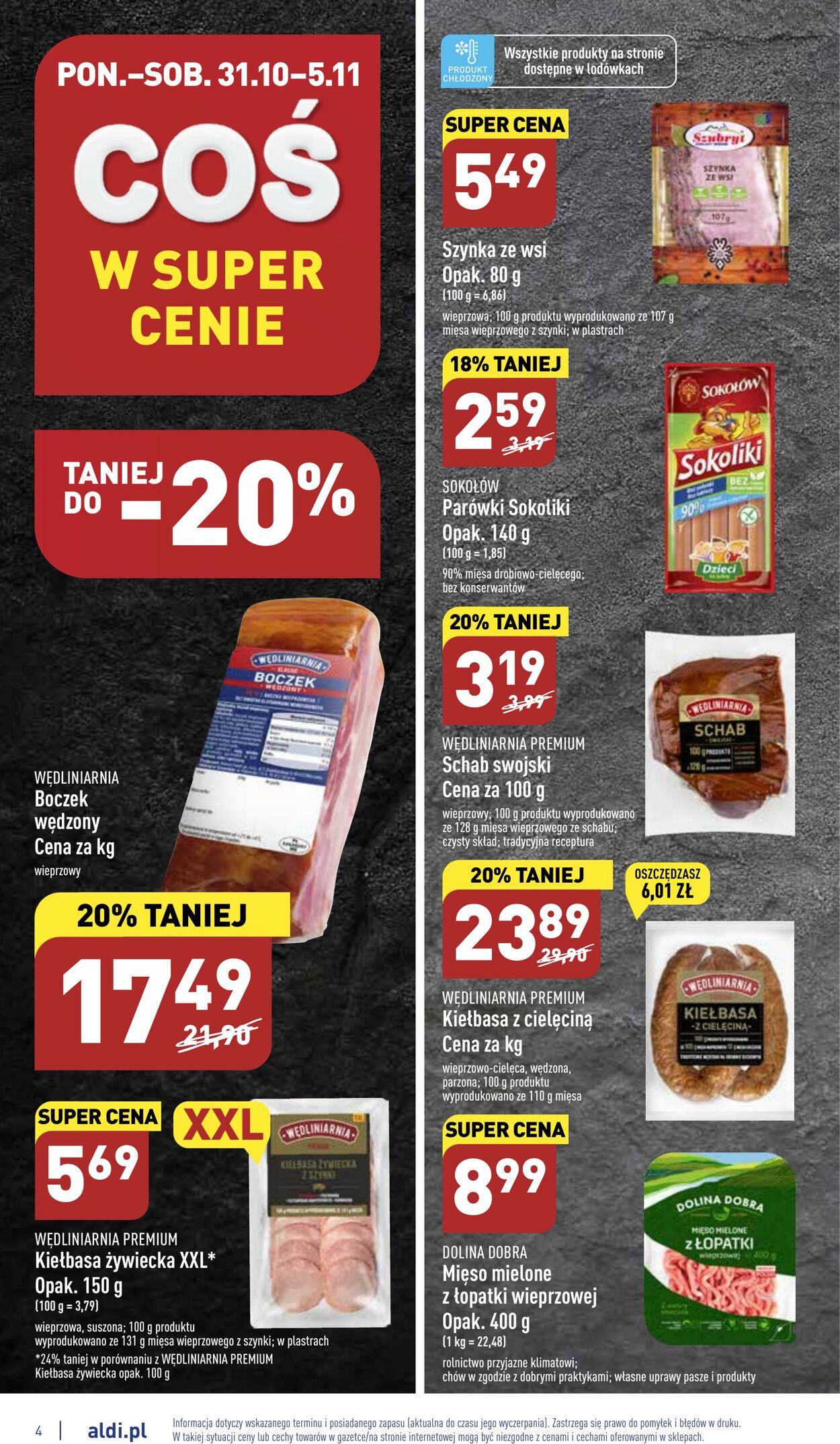 Gazetka Aldi 31.10.2022 - 05.11.2022