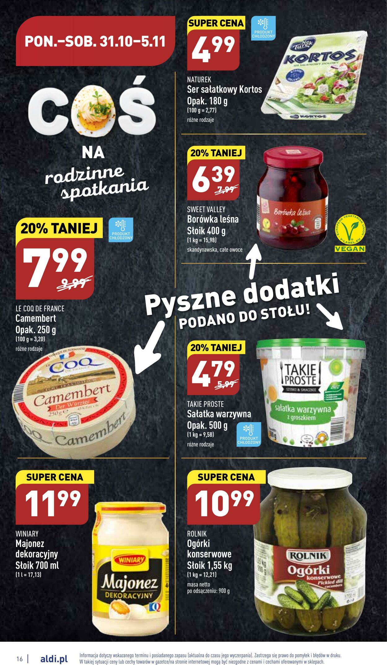 Gazetka Aldi 31.10.2022 - 05.11.2022