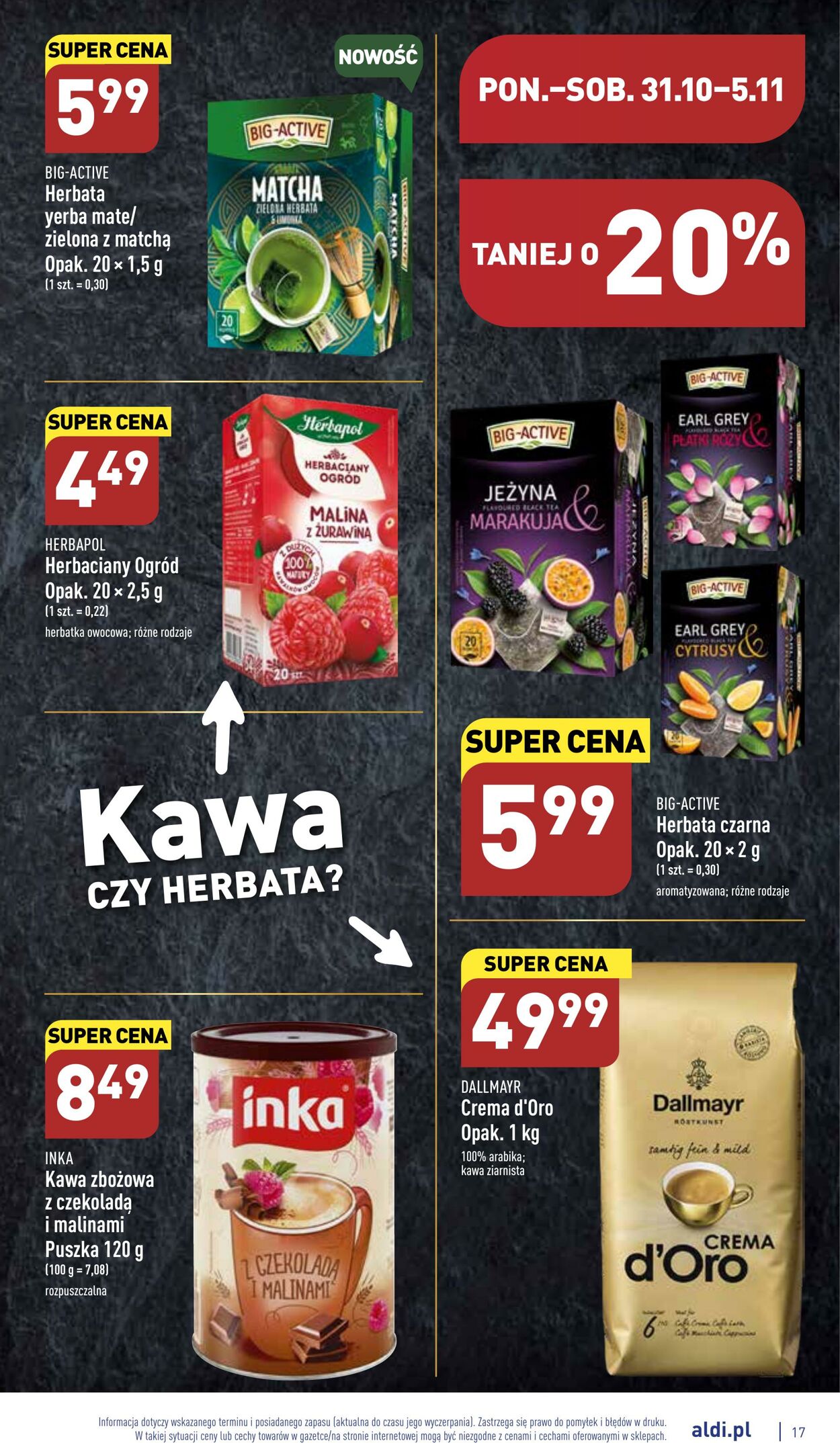 Gazetka Aldi 31.10.2022 - 05.11.2022