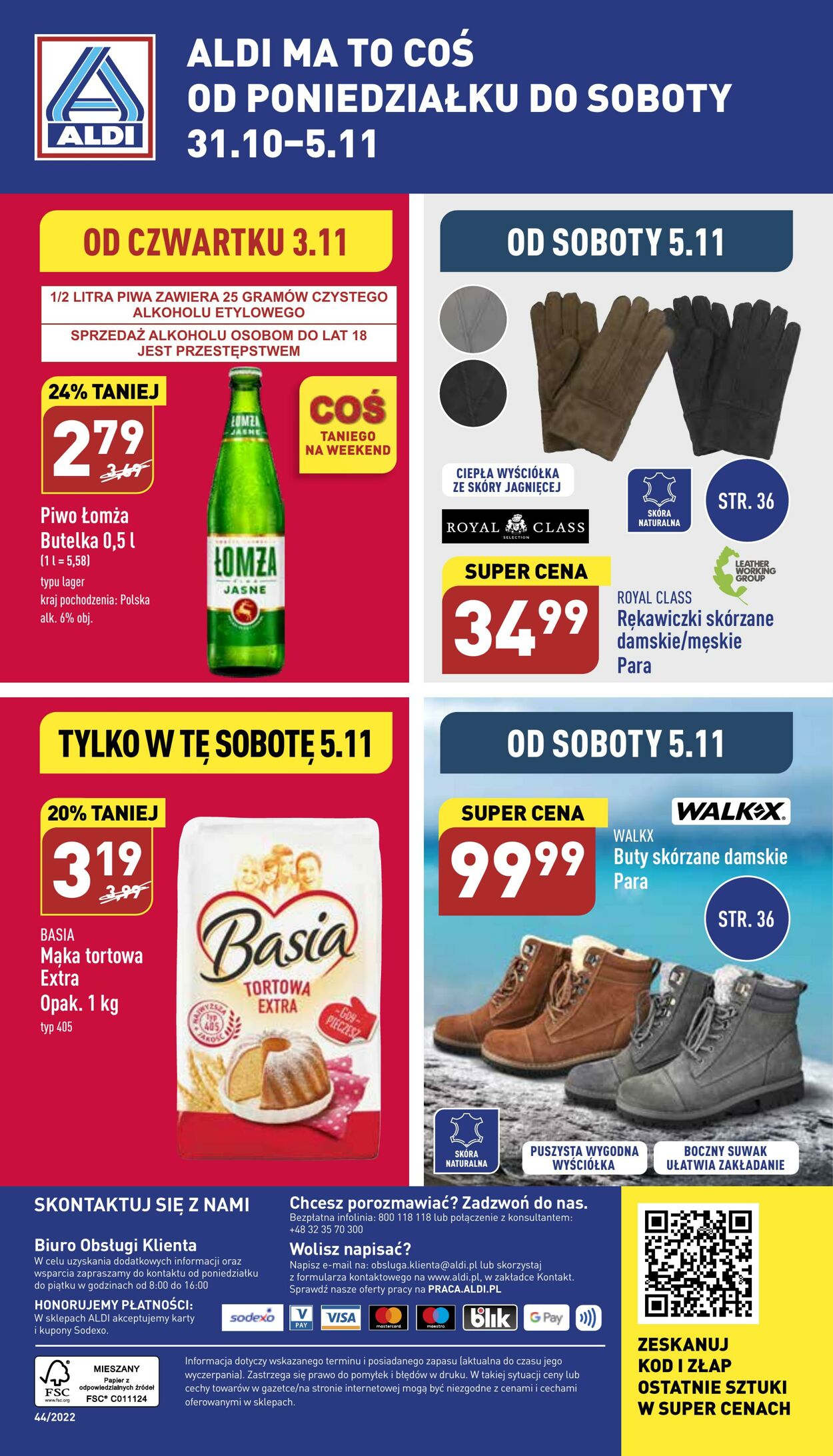 Gazetka Aldi 31.10.2022 - 05.11.2022