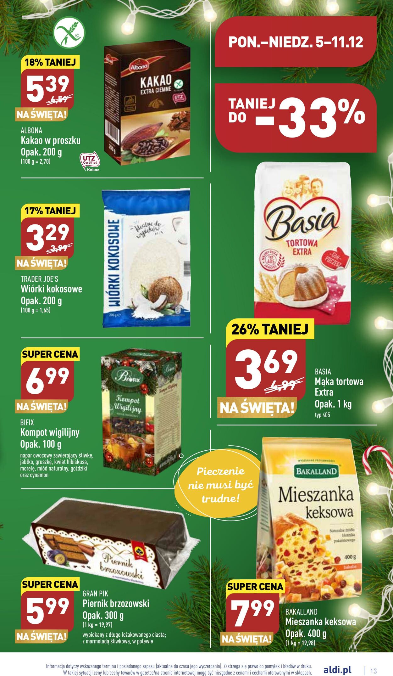 Gazetka Aldi 05.12.2022 - 11.12.2022