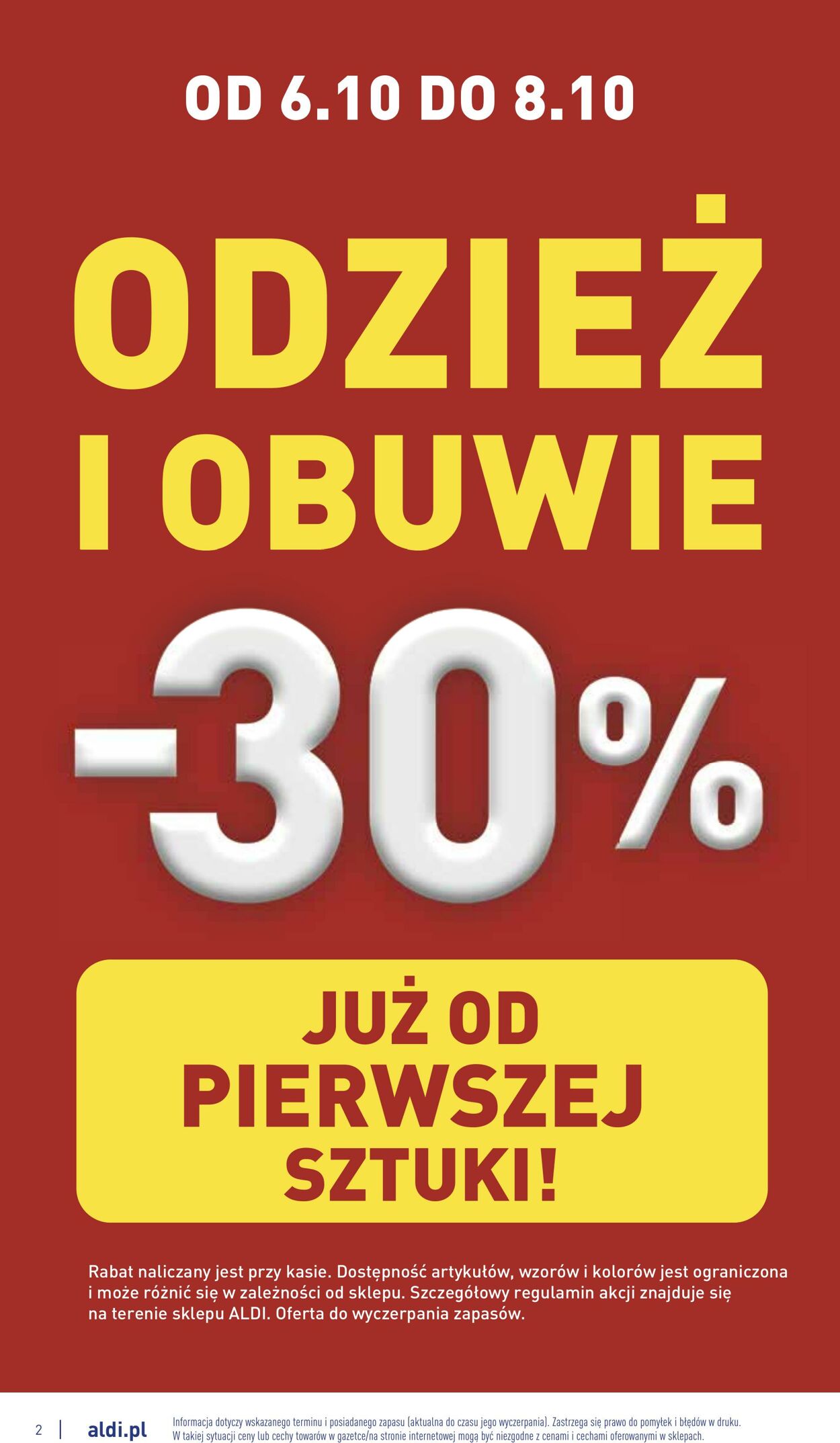 Gazetka Aldi 05.10.2022 - 08.10.2022