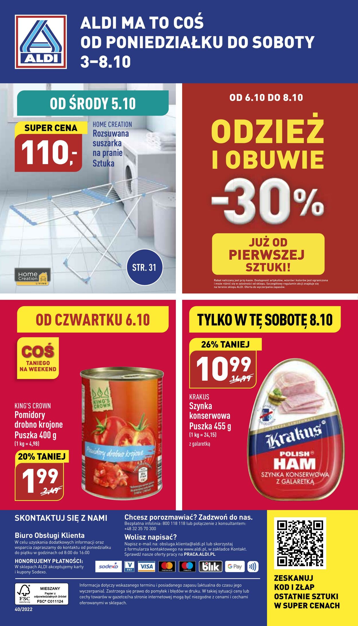 Gazetka Aldi 05.10.2022 - 08.10.2022