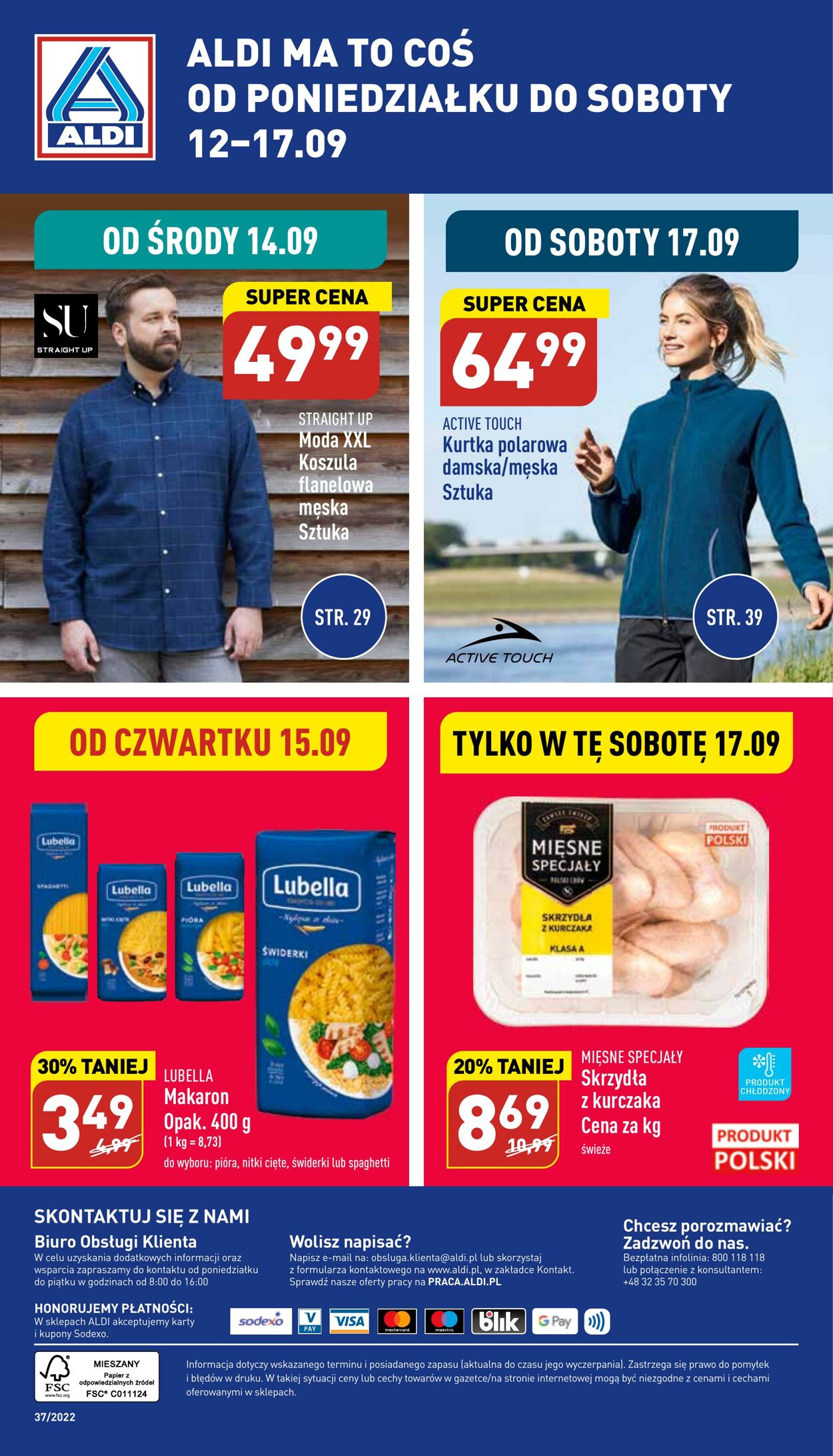 Gazetka Aldi 14.09.2022 - 17.09.2022