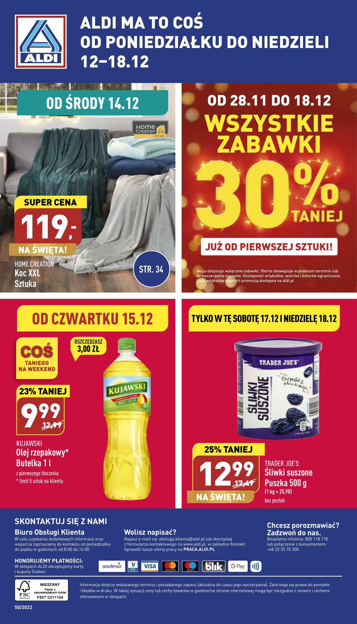 Gazetka Aldi 14.12.2022 - 18.12.2022