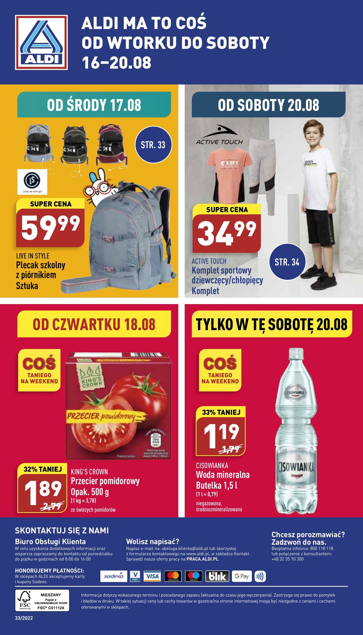 Gazetka Aldi 17.08.2022 - 20.08.2022