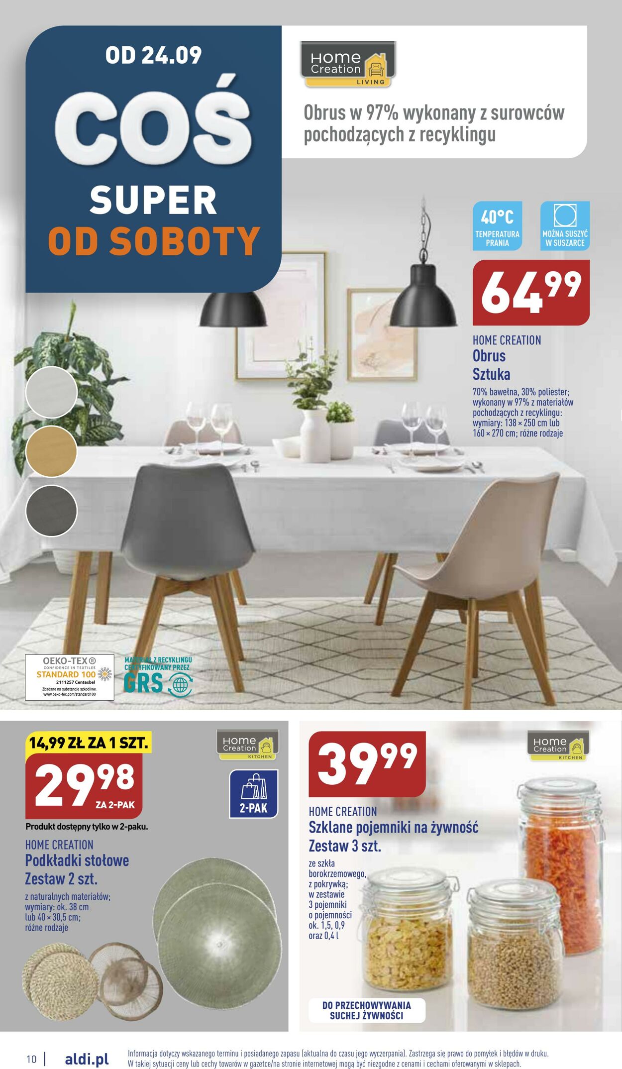 Gazetka Aldi 21.09.2022 - 24.09.2022