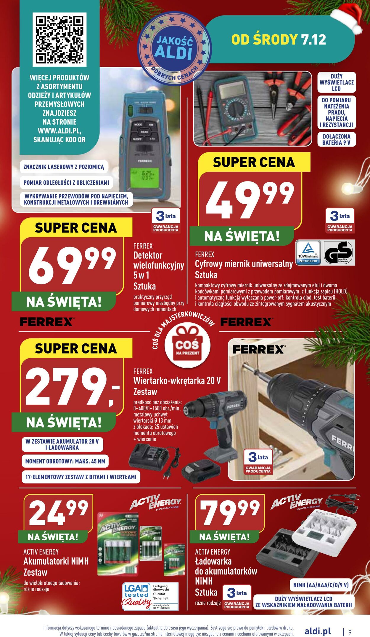 Gazetka Aldi 07.12.2022 - 10.12.2022